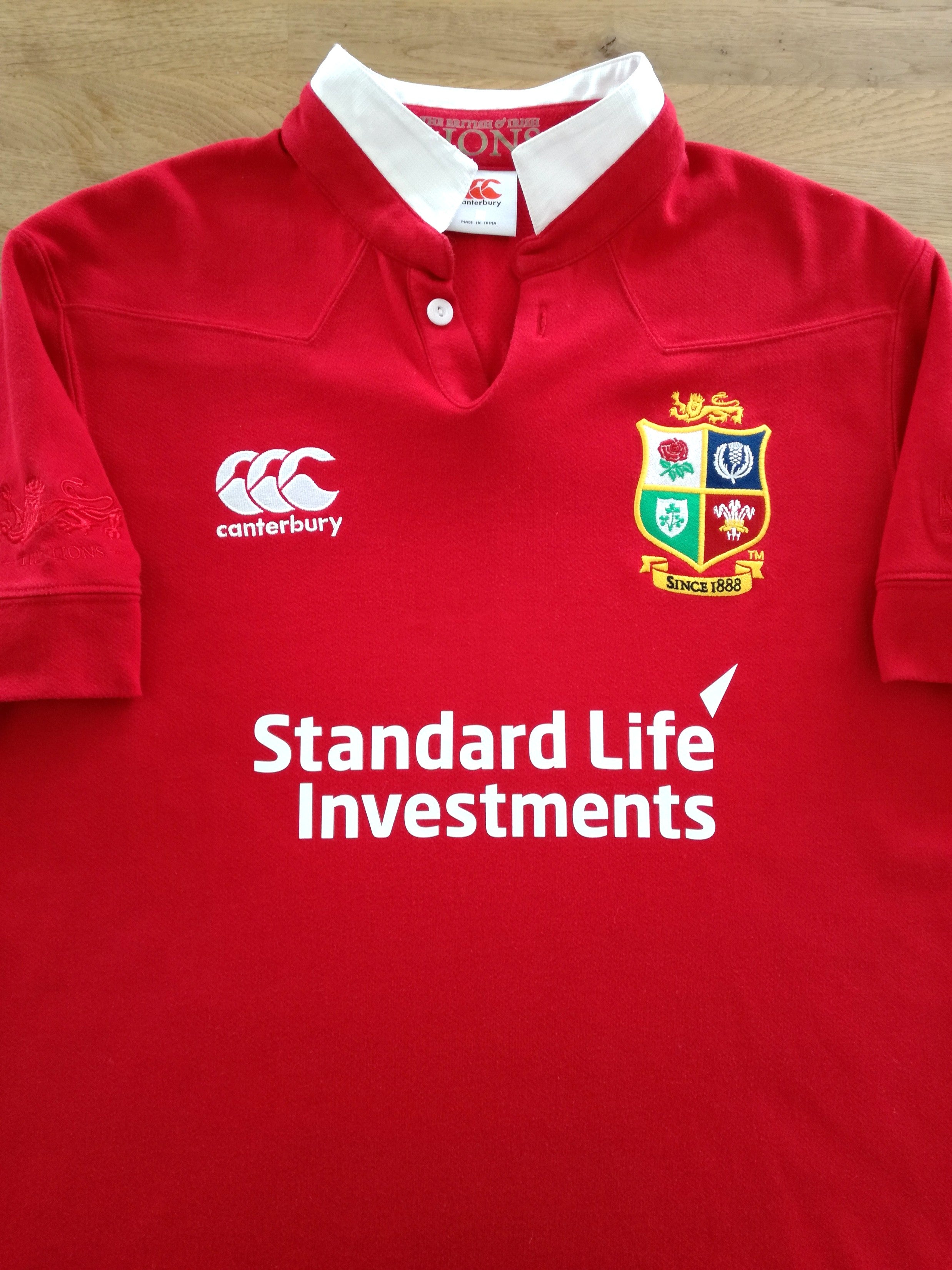 2017 British & Irish Lions Vapodri Rugby Shirt