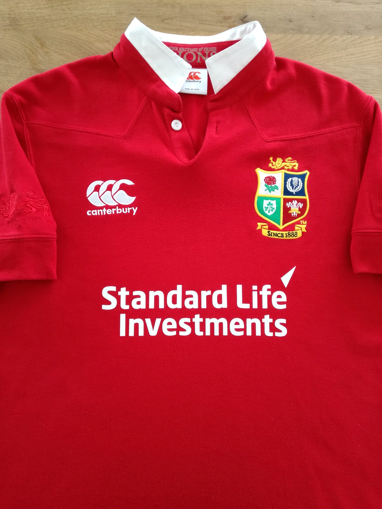 2017 British & Irish Lions Vapodri Rugby Shirt