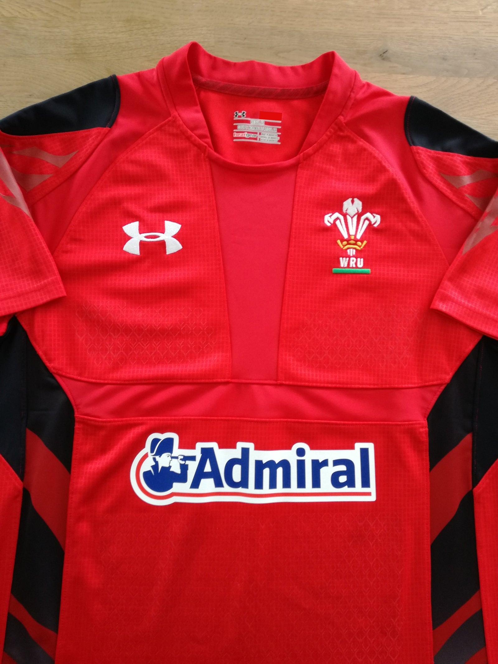 2013/14 Wales Home Pro-Fit Rugby Shirt