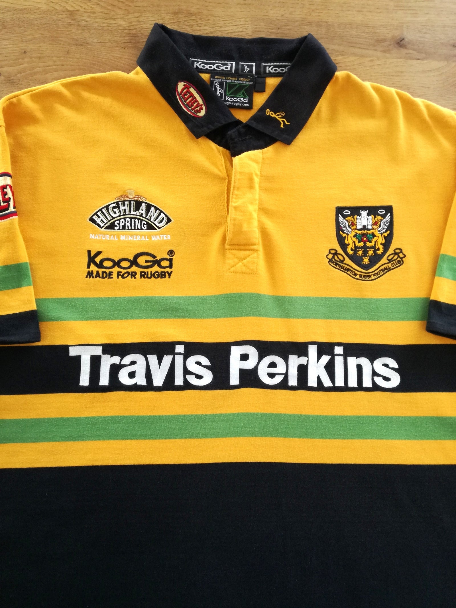 2003/04 Northampton Saints Away Rugby Shirt