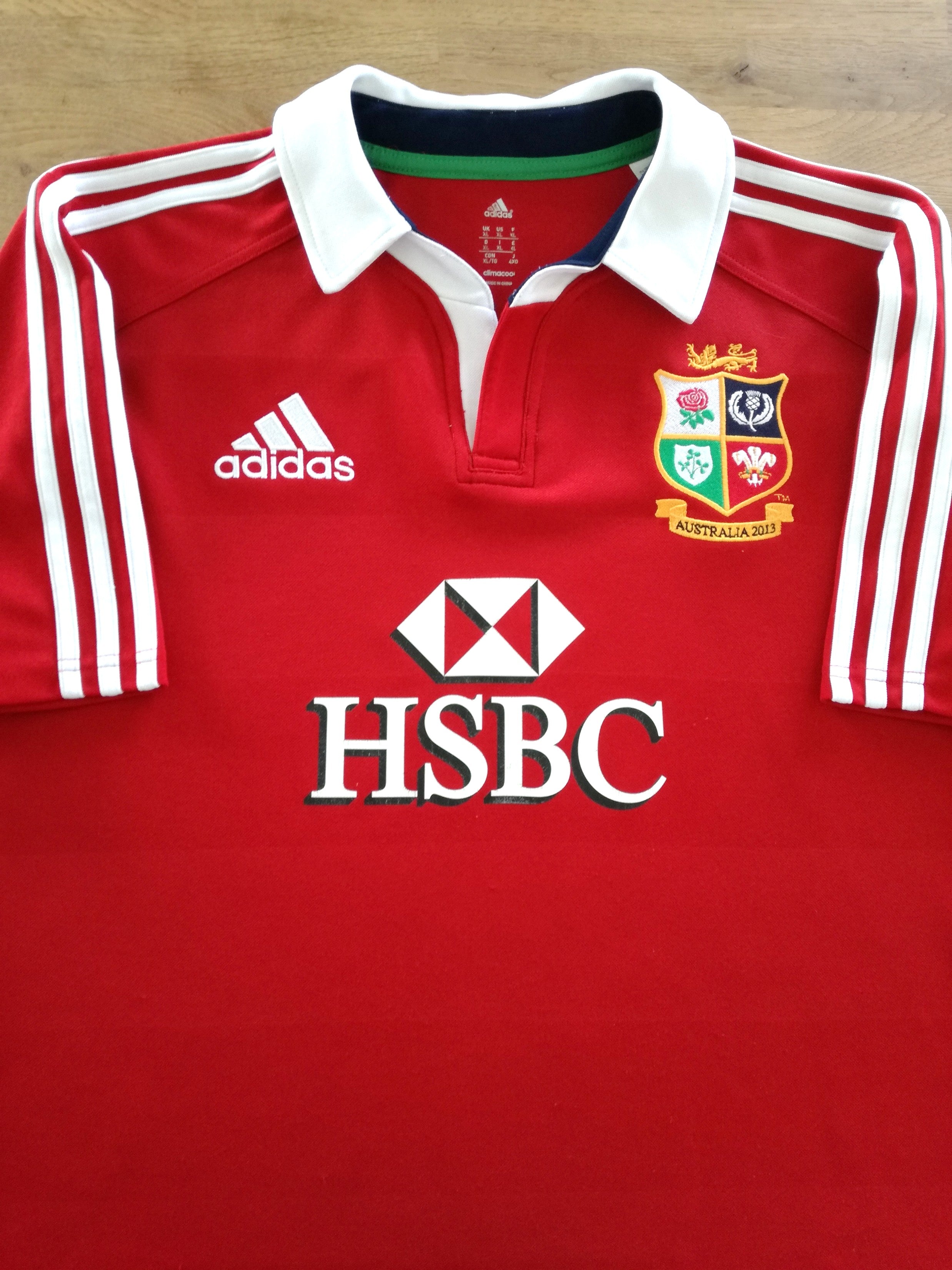 2013 British & Irish Lions 'Climalite' Rugby Shirt