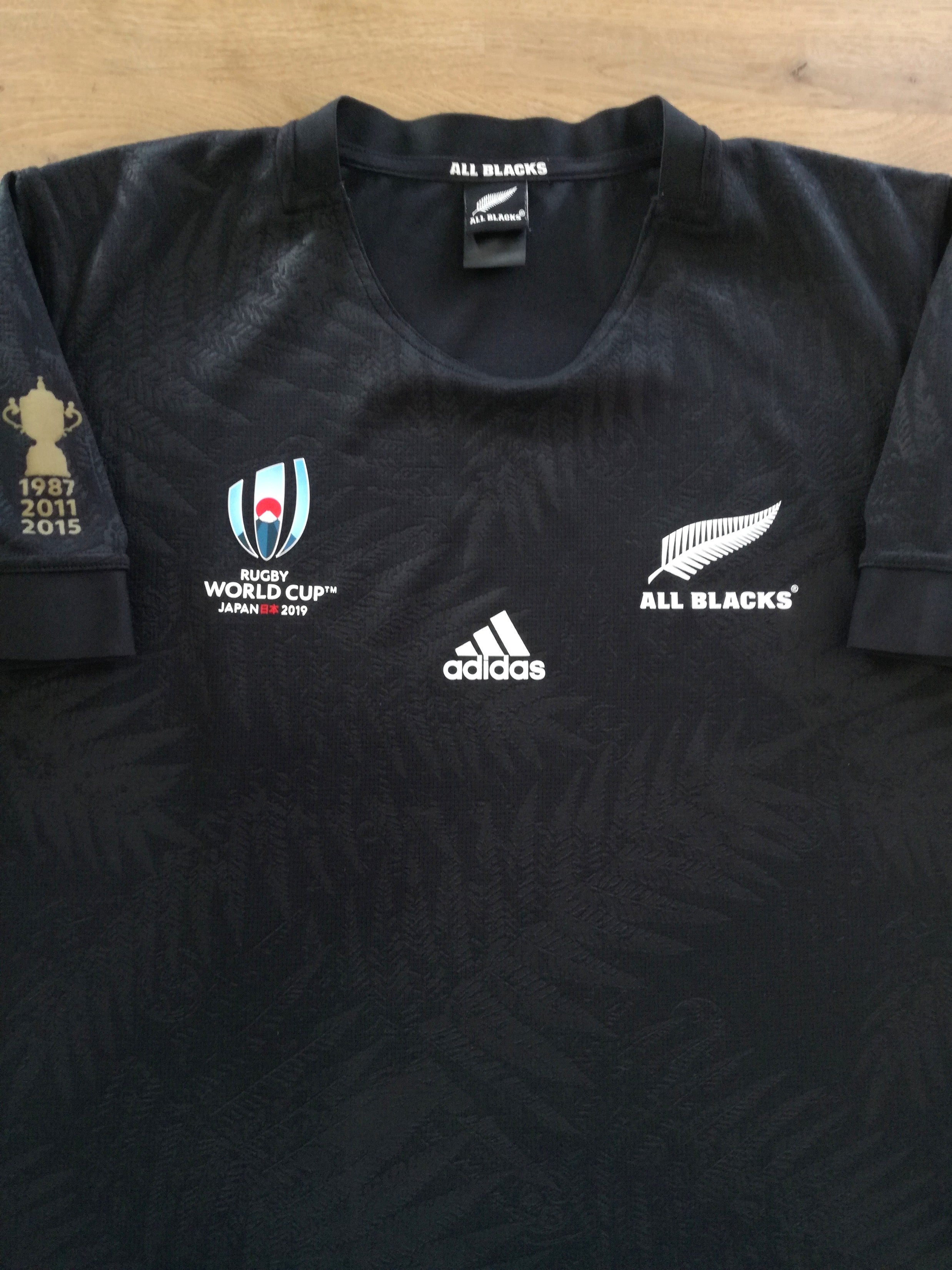 2019 New Zealand Home World Cup Rugby Shirt