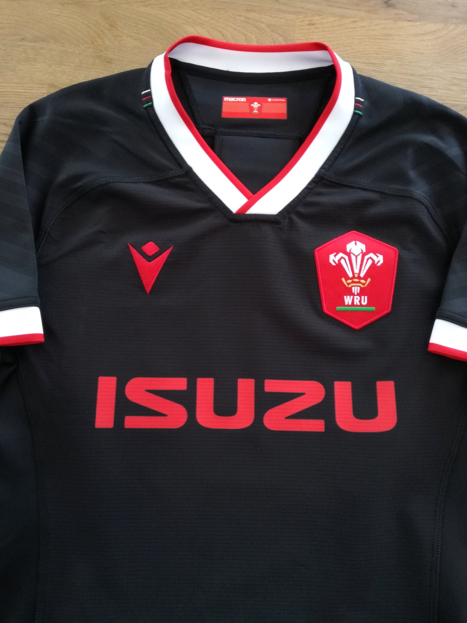 2020/21 Wales Away Player Issue Rugby Shirt