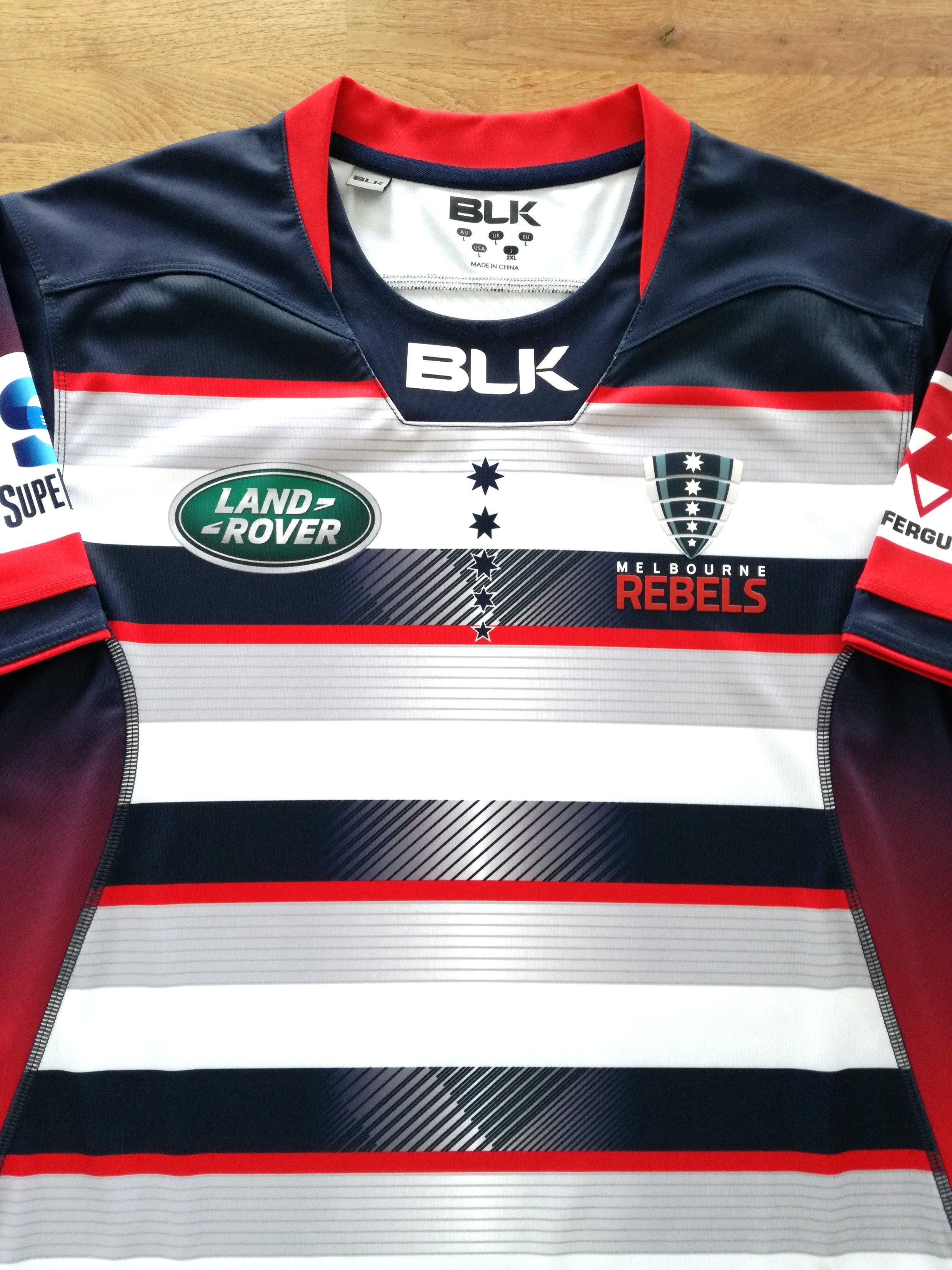 2017 Melbourne Rebels Home Super Rugby Shirt (L)