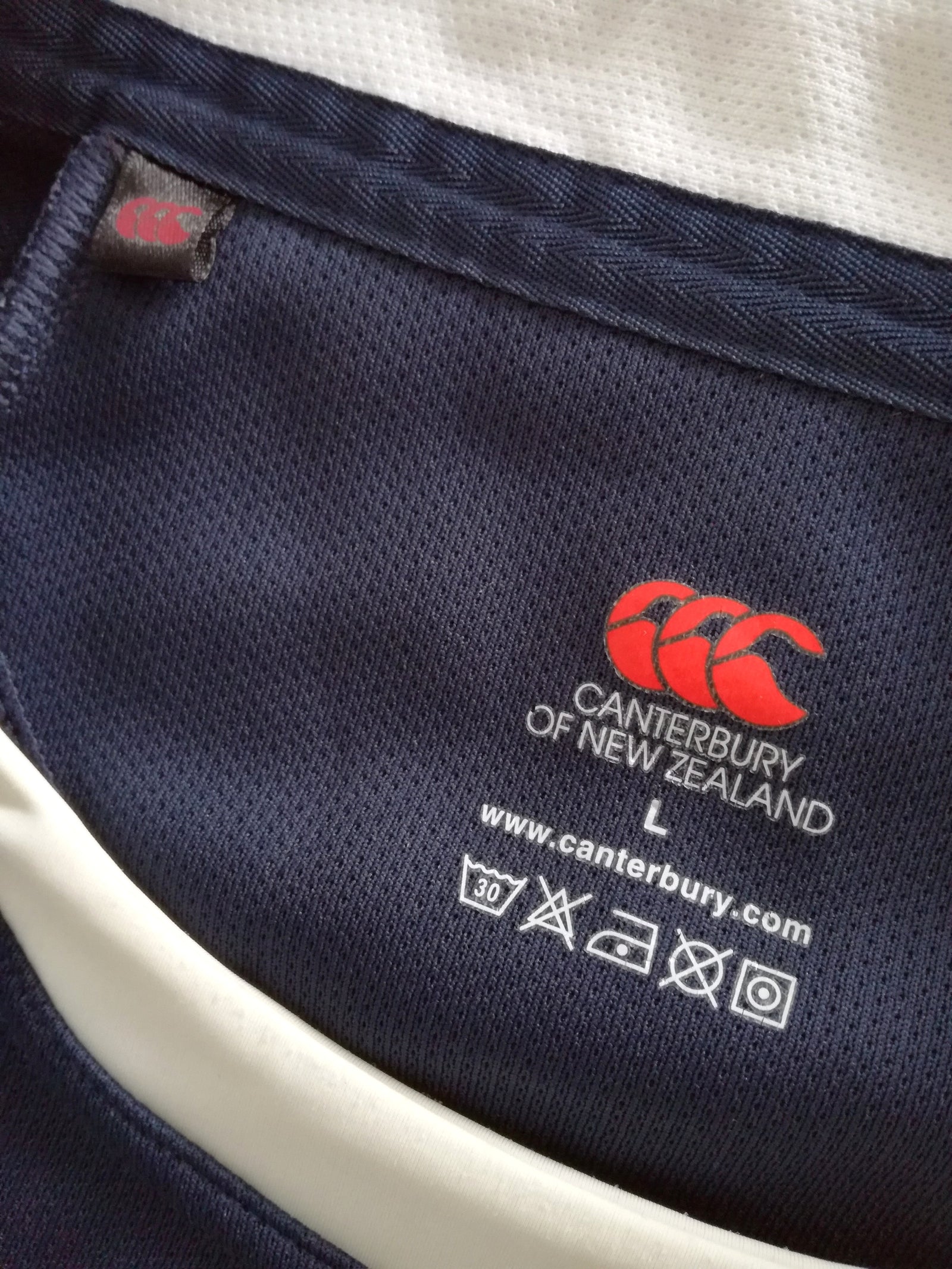 2009/10 Scotland Home Pro-Fit Rugby Shirt (L)