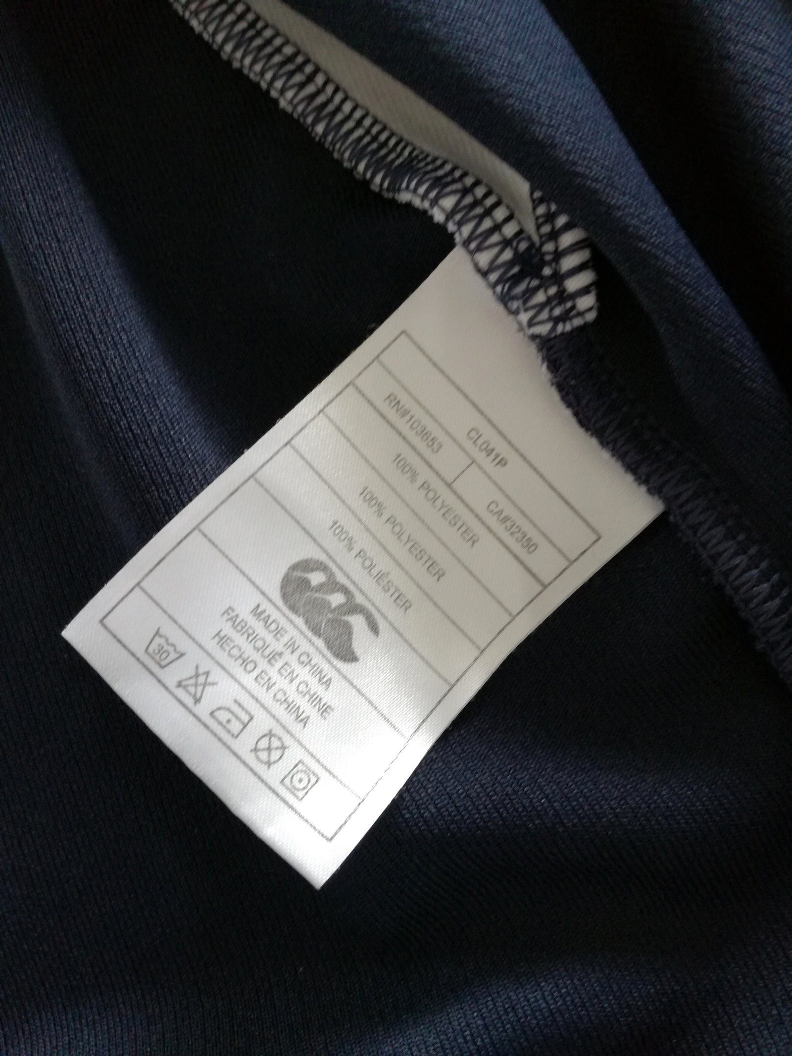 2009/10 Scotland Home Pro-Fit Rugby Shirt (L)