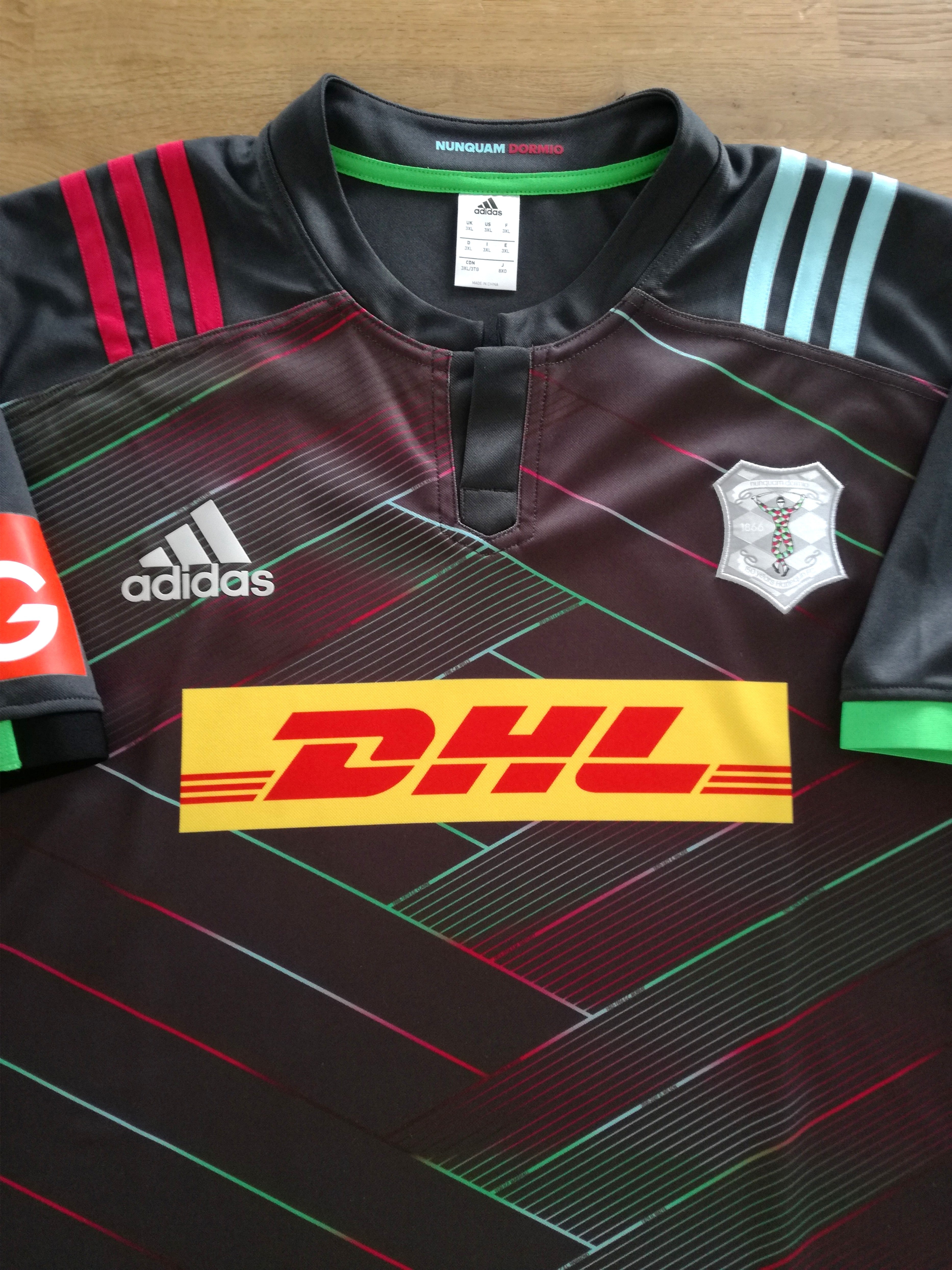 2016 Harlequins 'Big Game 9' Rugby Shirt