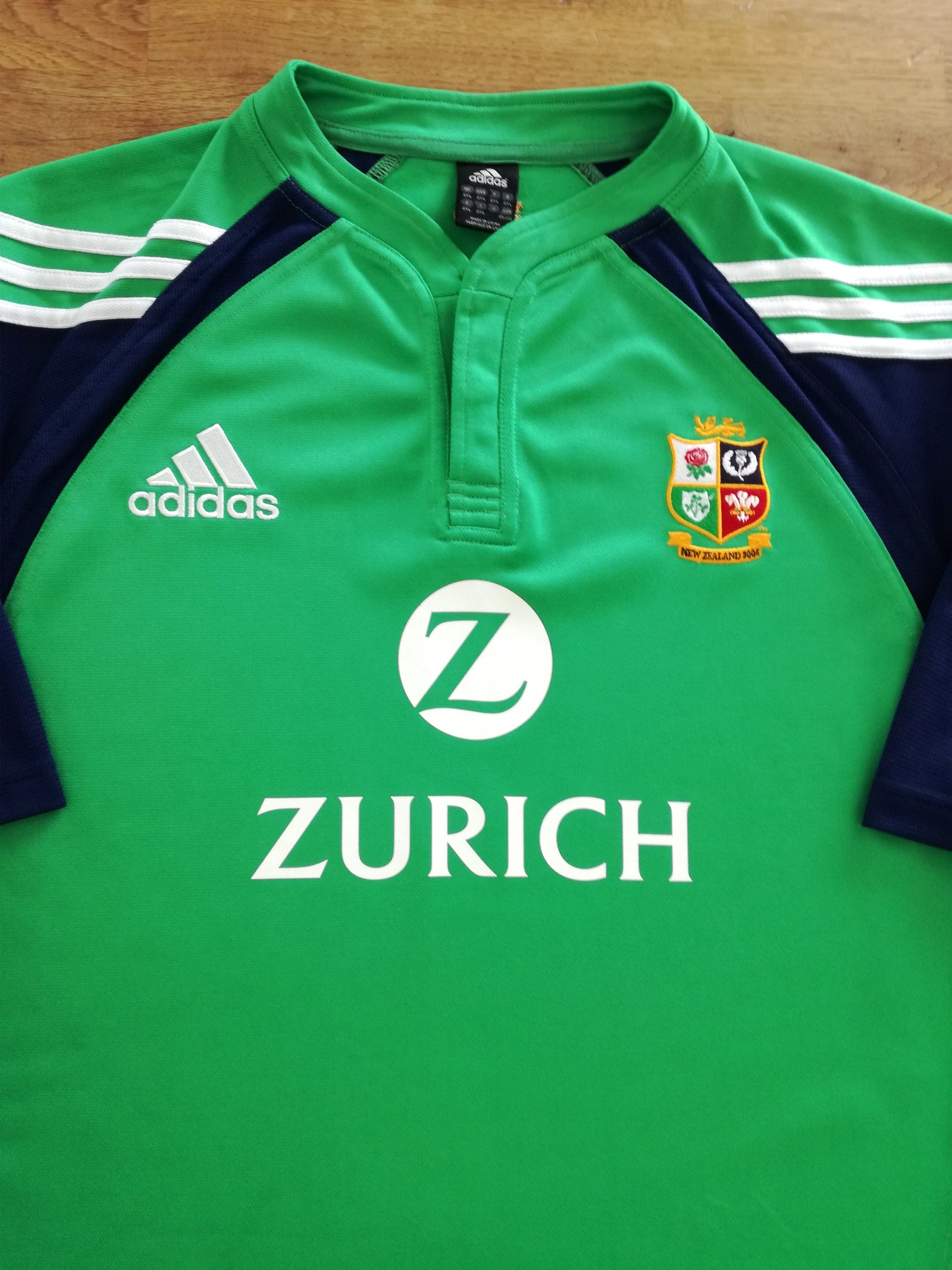 2005 British & Irish Lions Rugby Training Shirt - Green