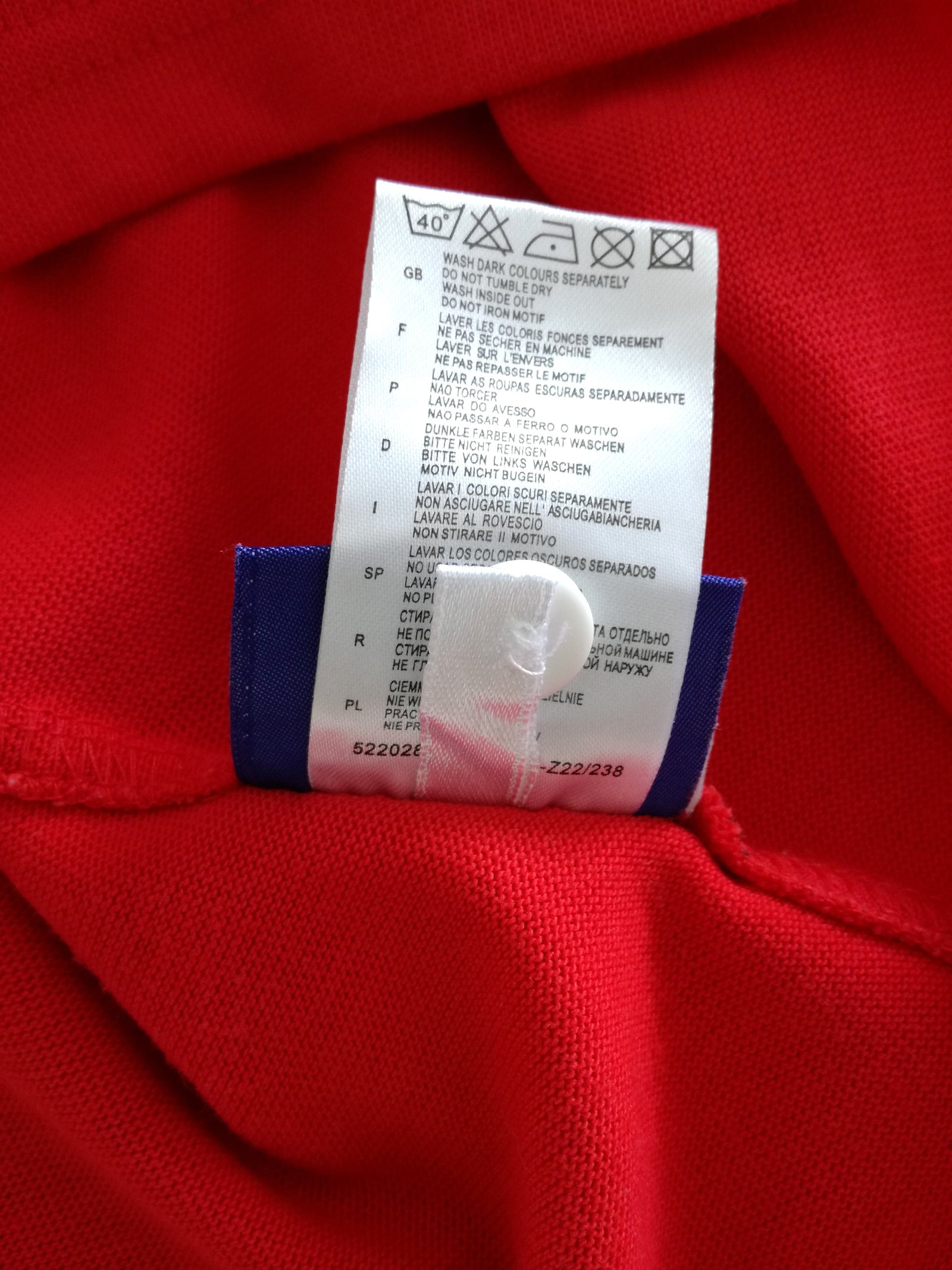 2004/05 Wales Home Rugby Shirt. (Size 10)