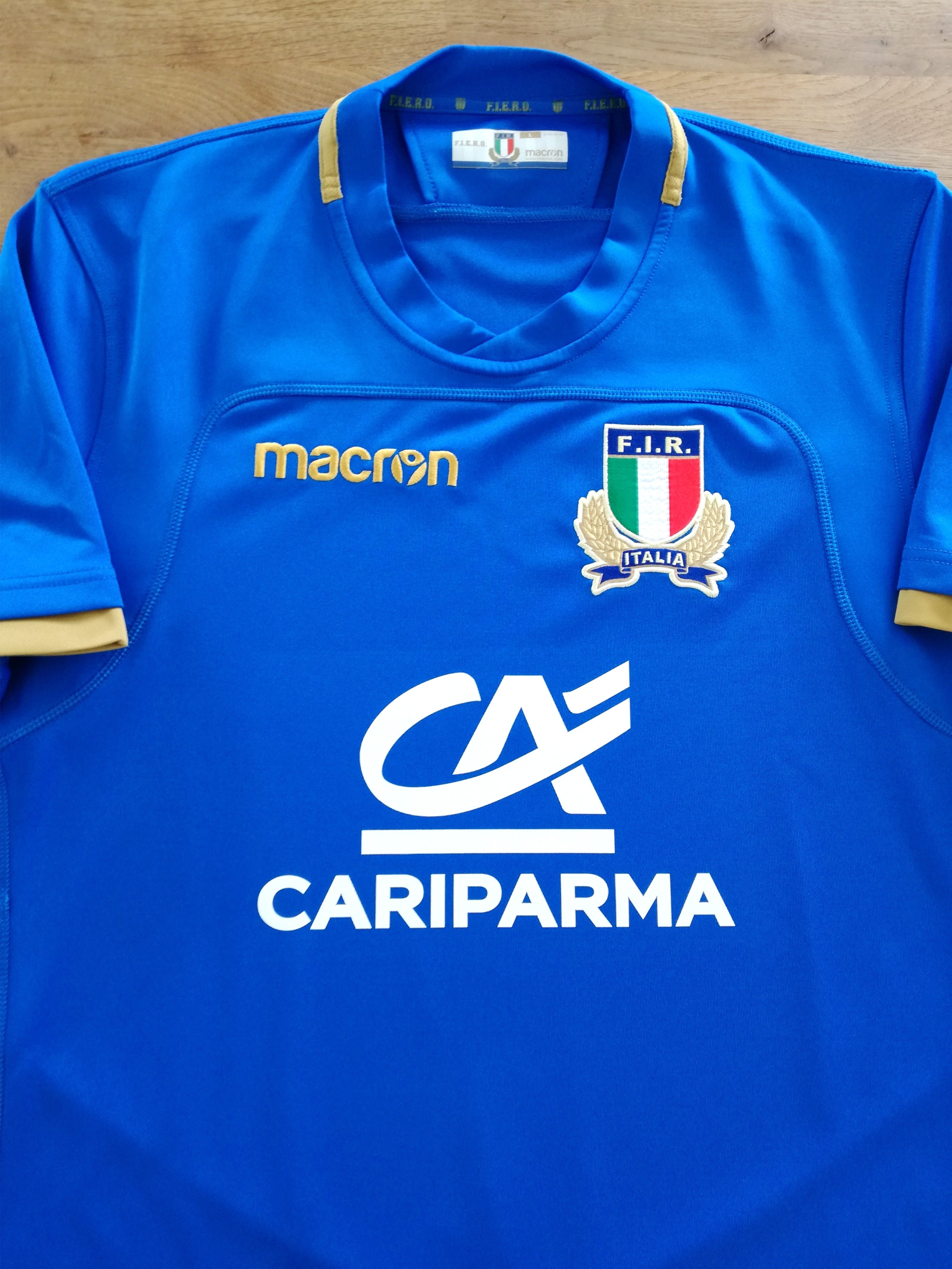 2017/18 Italy Home Rugby Shirt