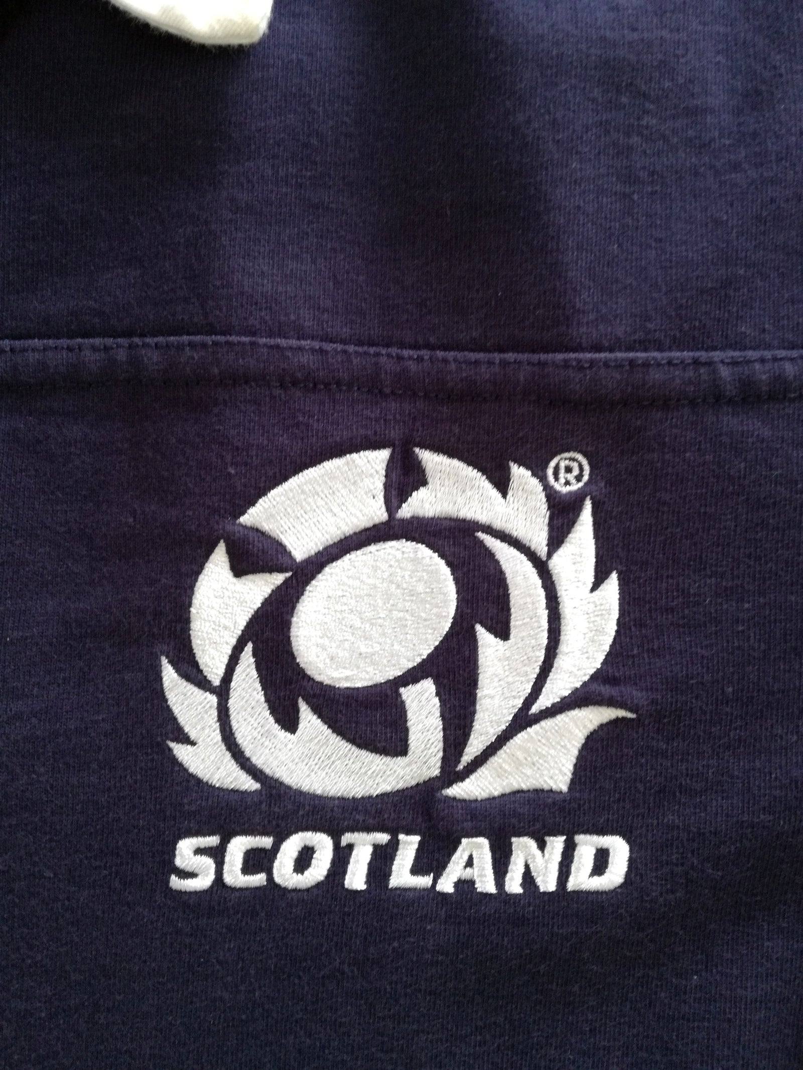 2013/14 Scotland Home Rugby Shirt. (M)