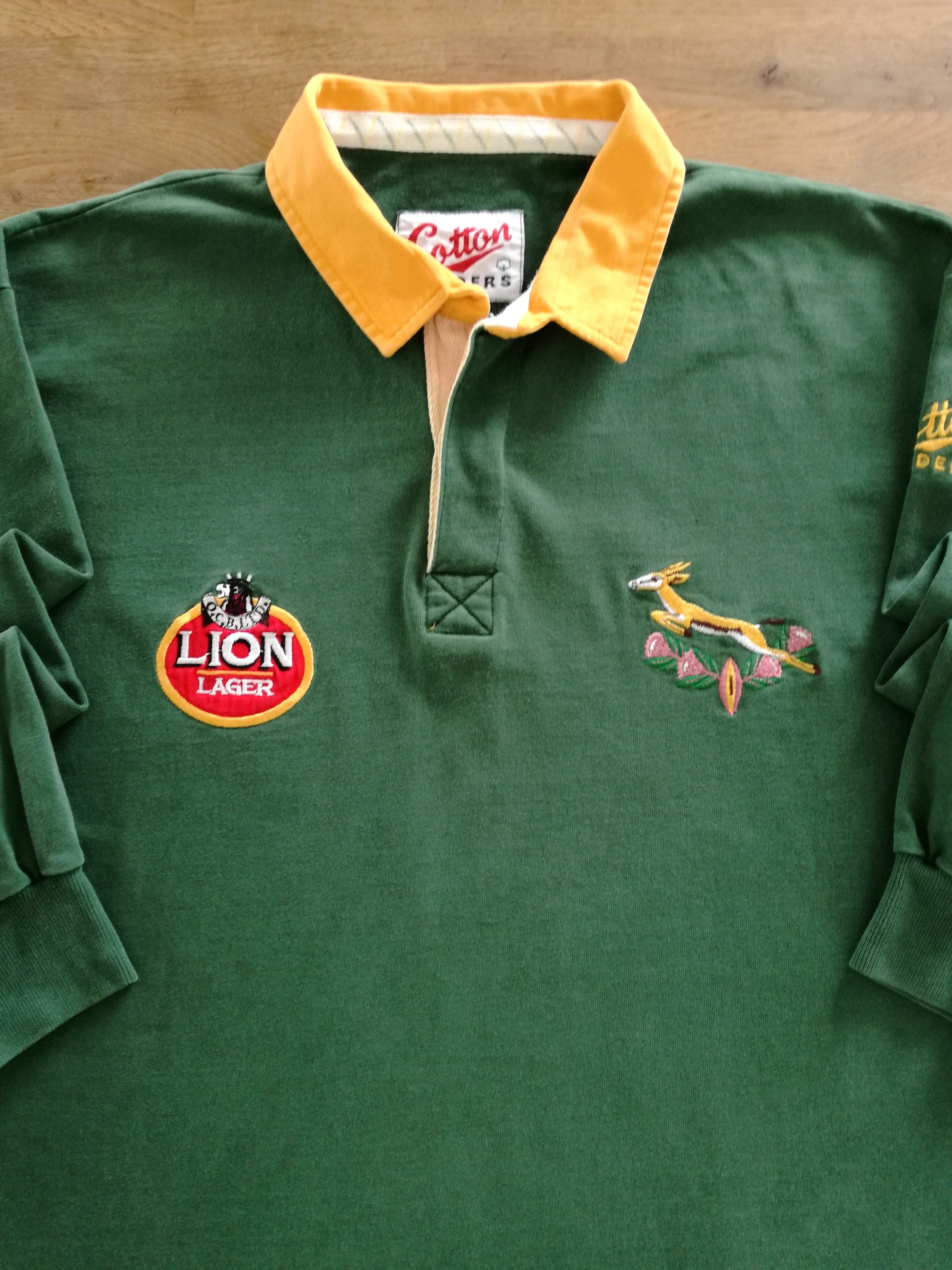 1992/93 South Africa Home Long Sleeve Rugby Shirt