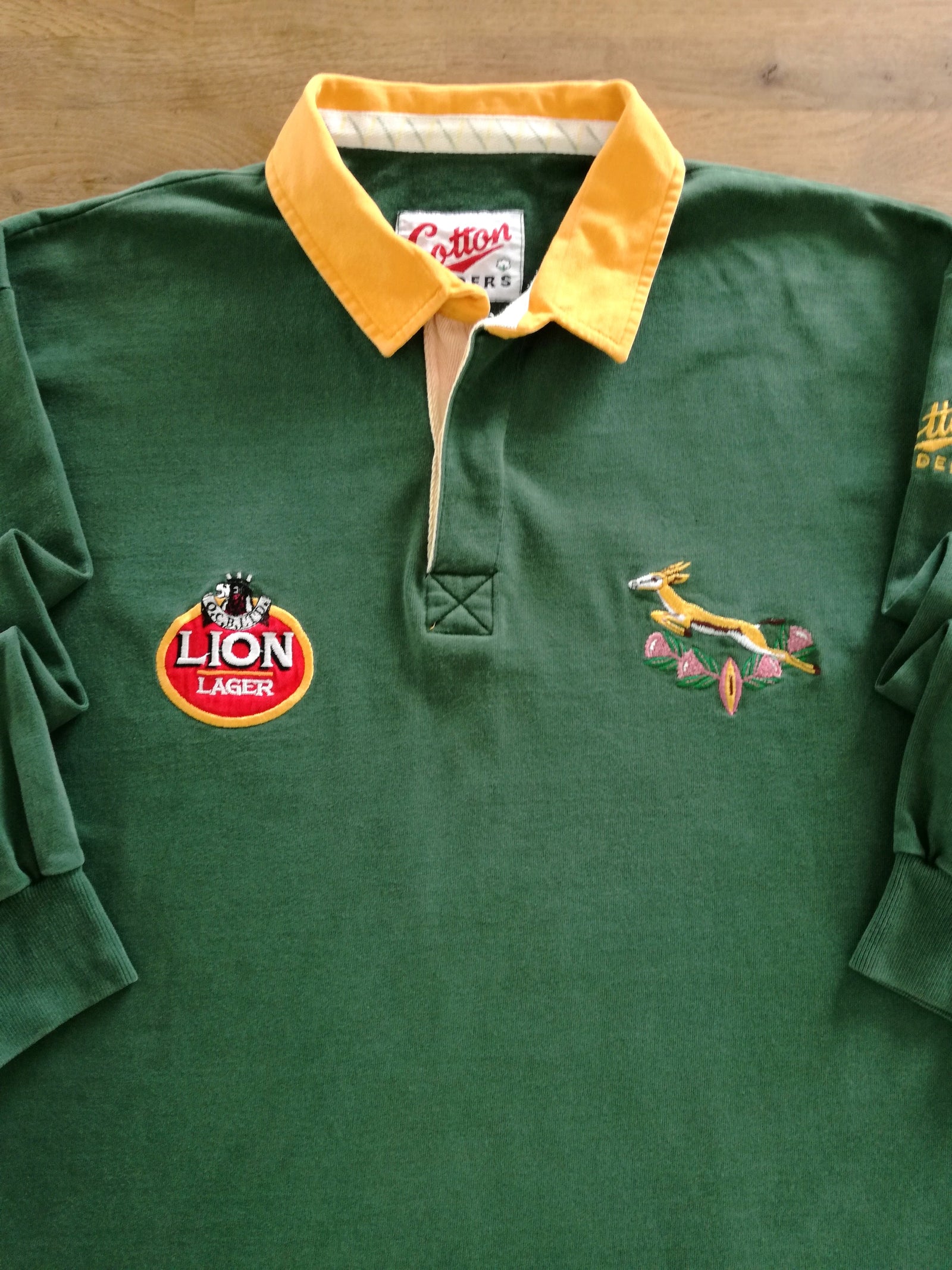 1992/93 South Africa Home Long Sleeve Rugby Shirt