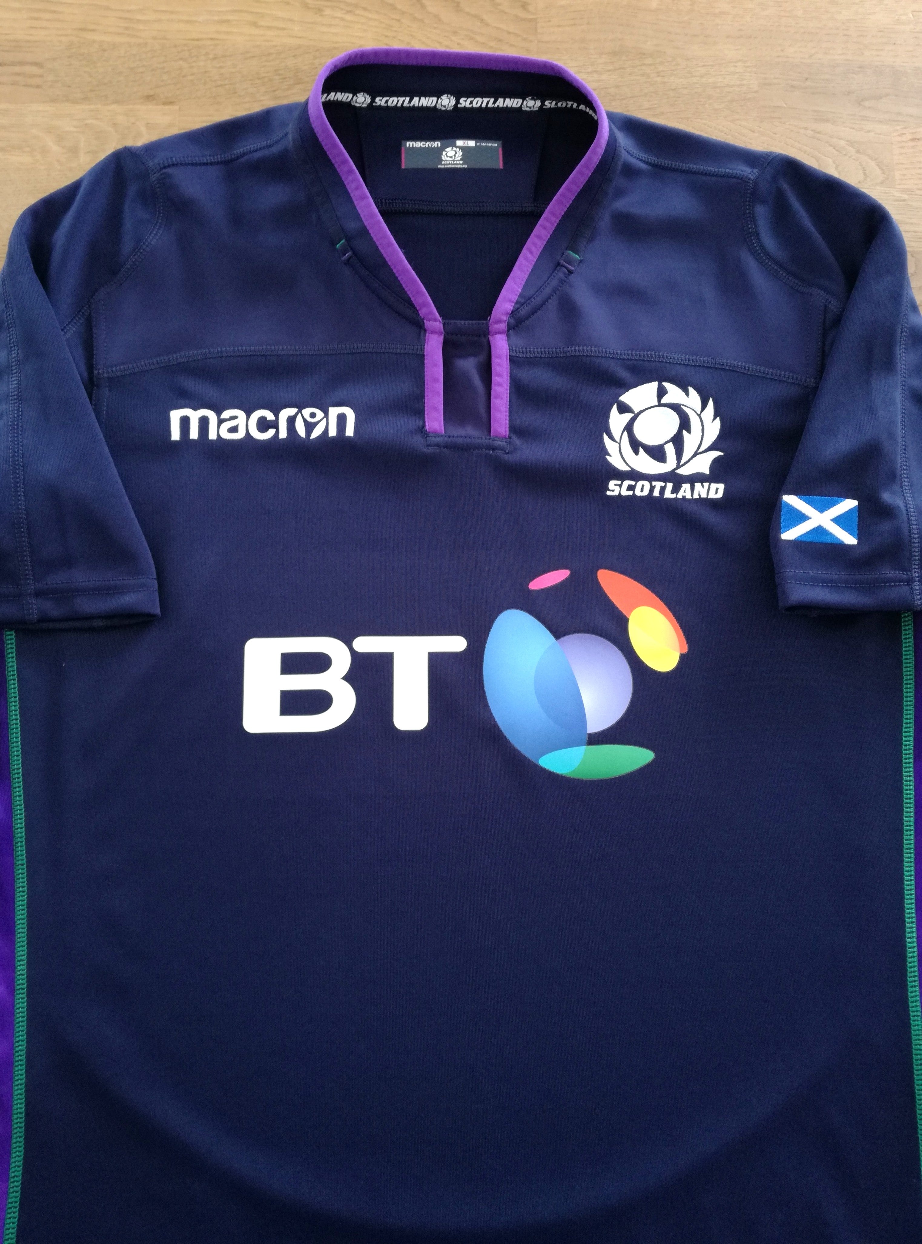 2018/19 Scotland Home Rugby Shirt