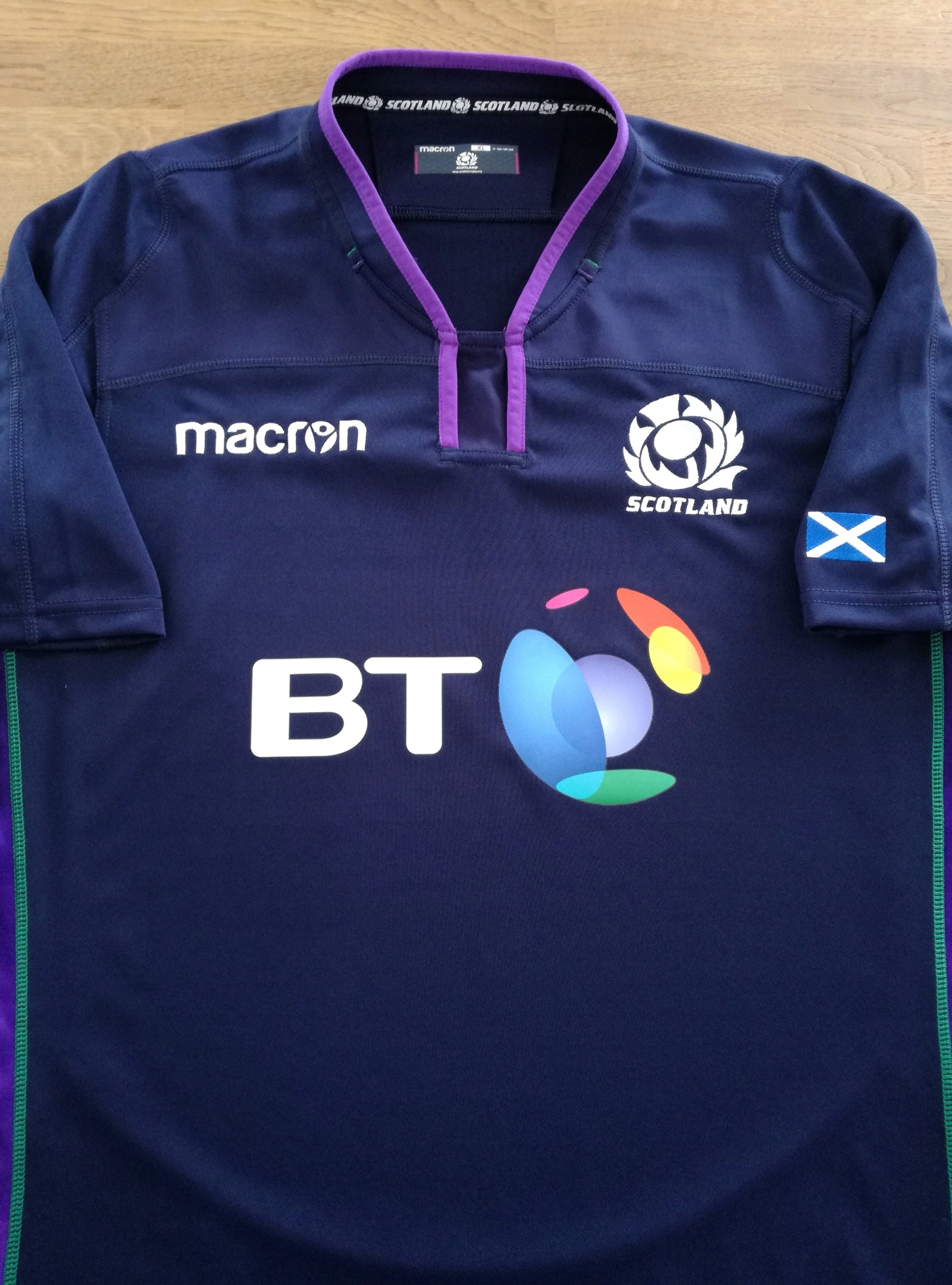 2018/19 Scotland Home Rugby Shirt