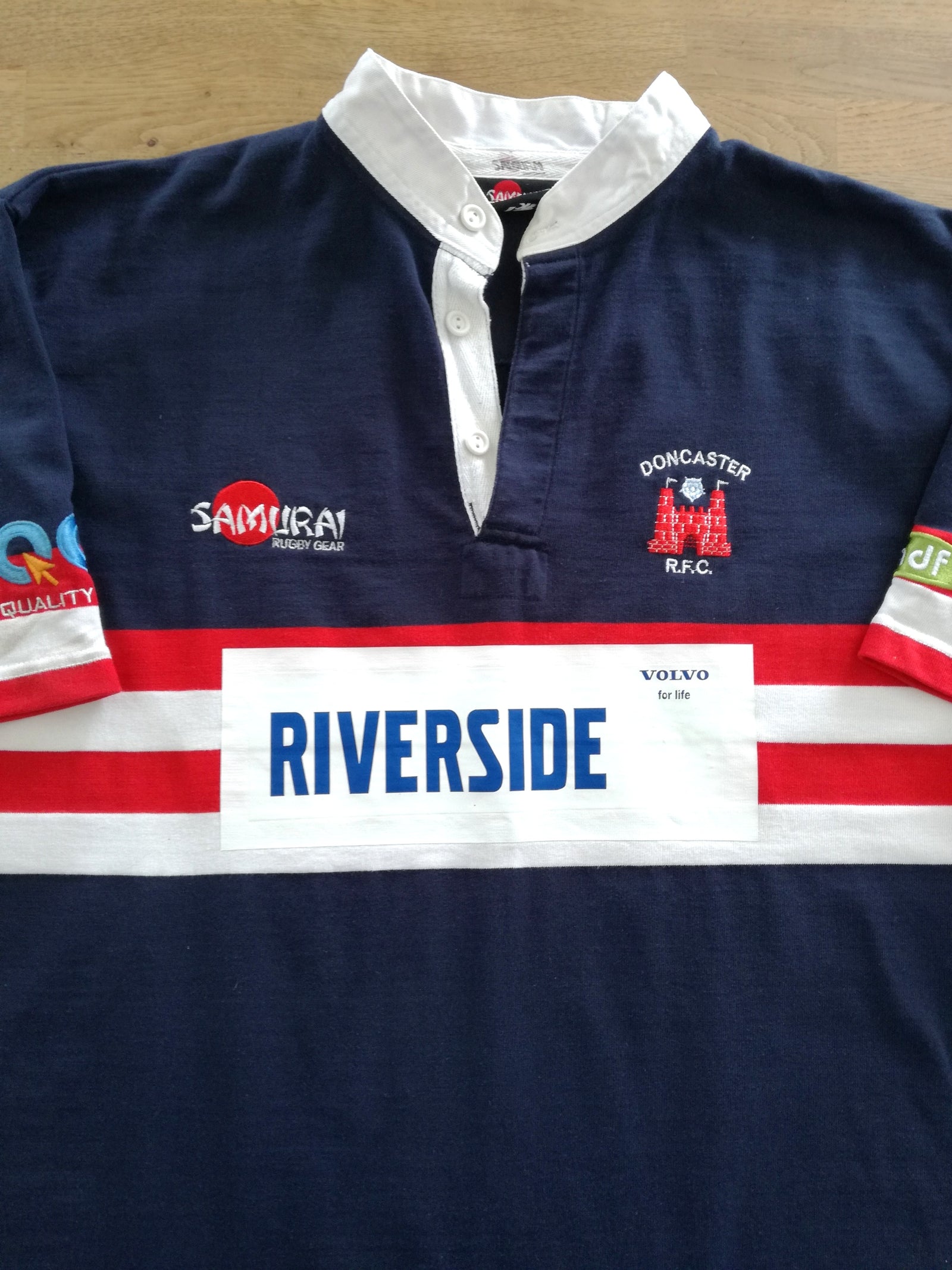 2002/03 Doncaster RFC Home Rugby Shirt