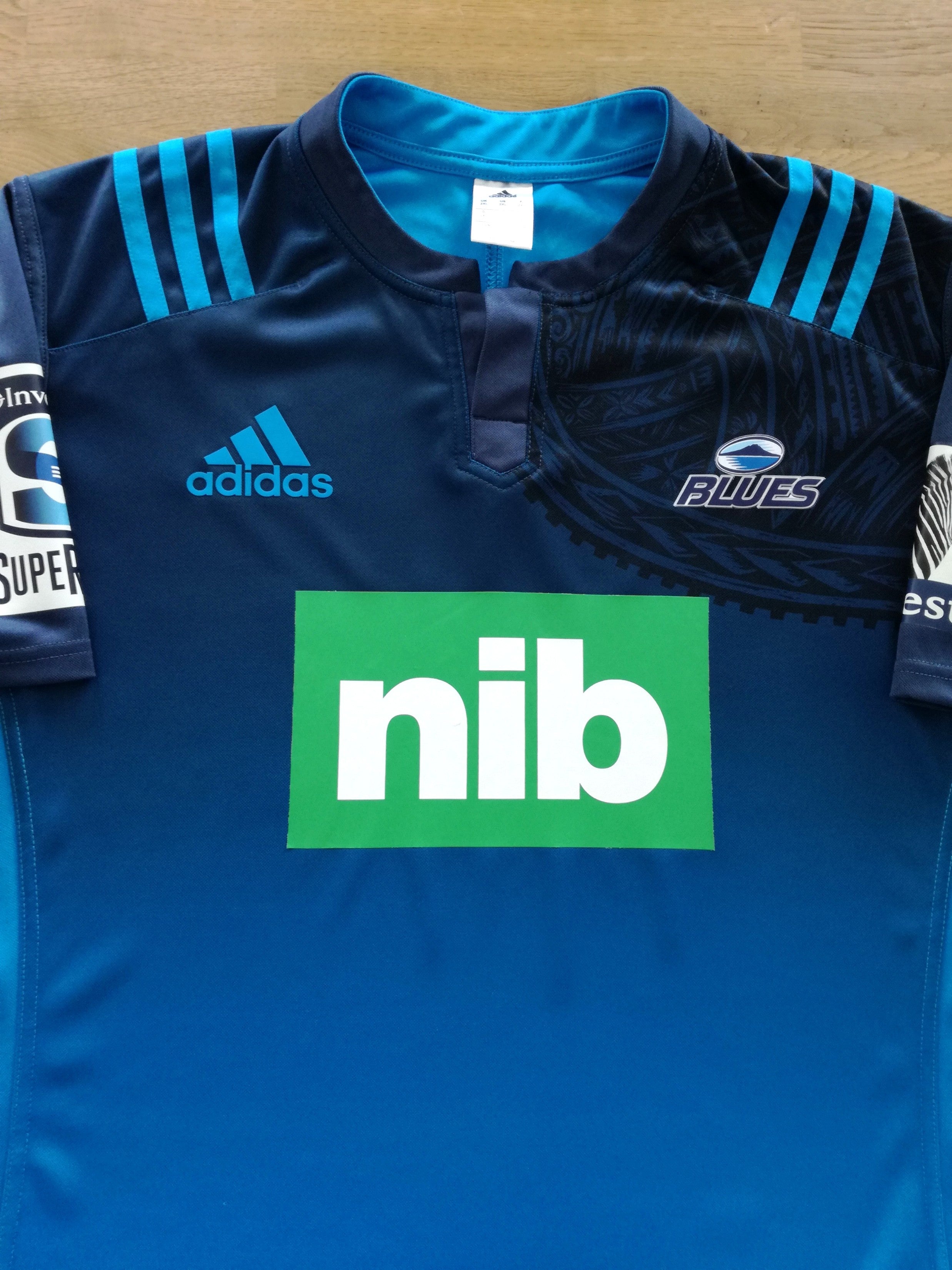 2016 Blues Home Super Rugby Shirt