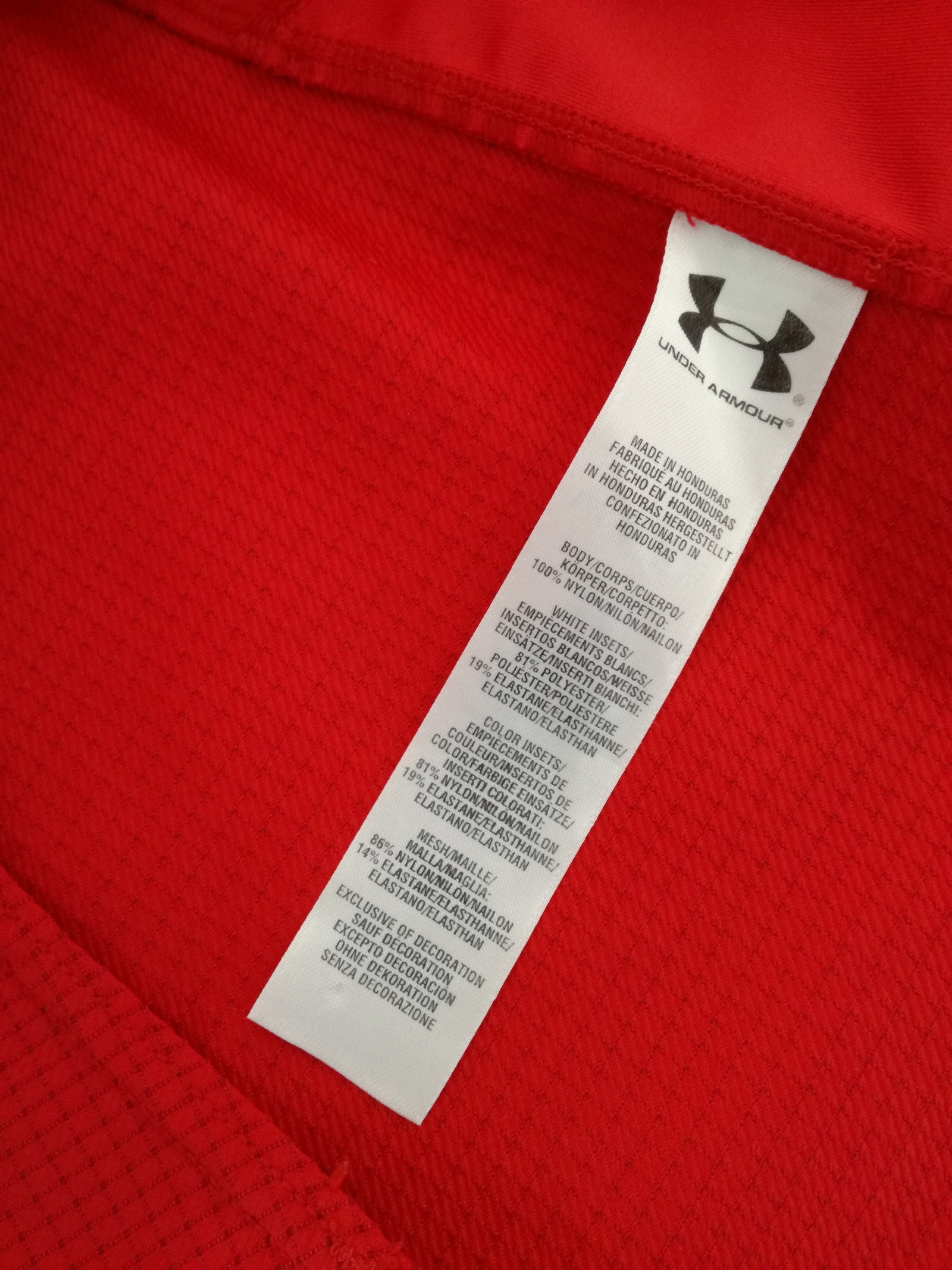 2011/12 Wales Home Player Issue Rugby Shirt (M)