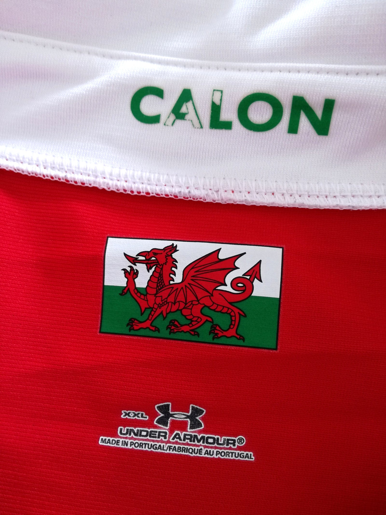 2008/09 Wales Rugby Training Shirt. (XXL)