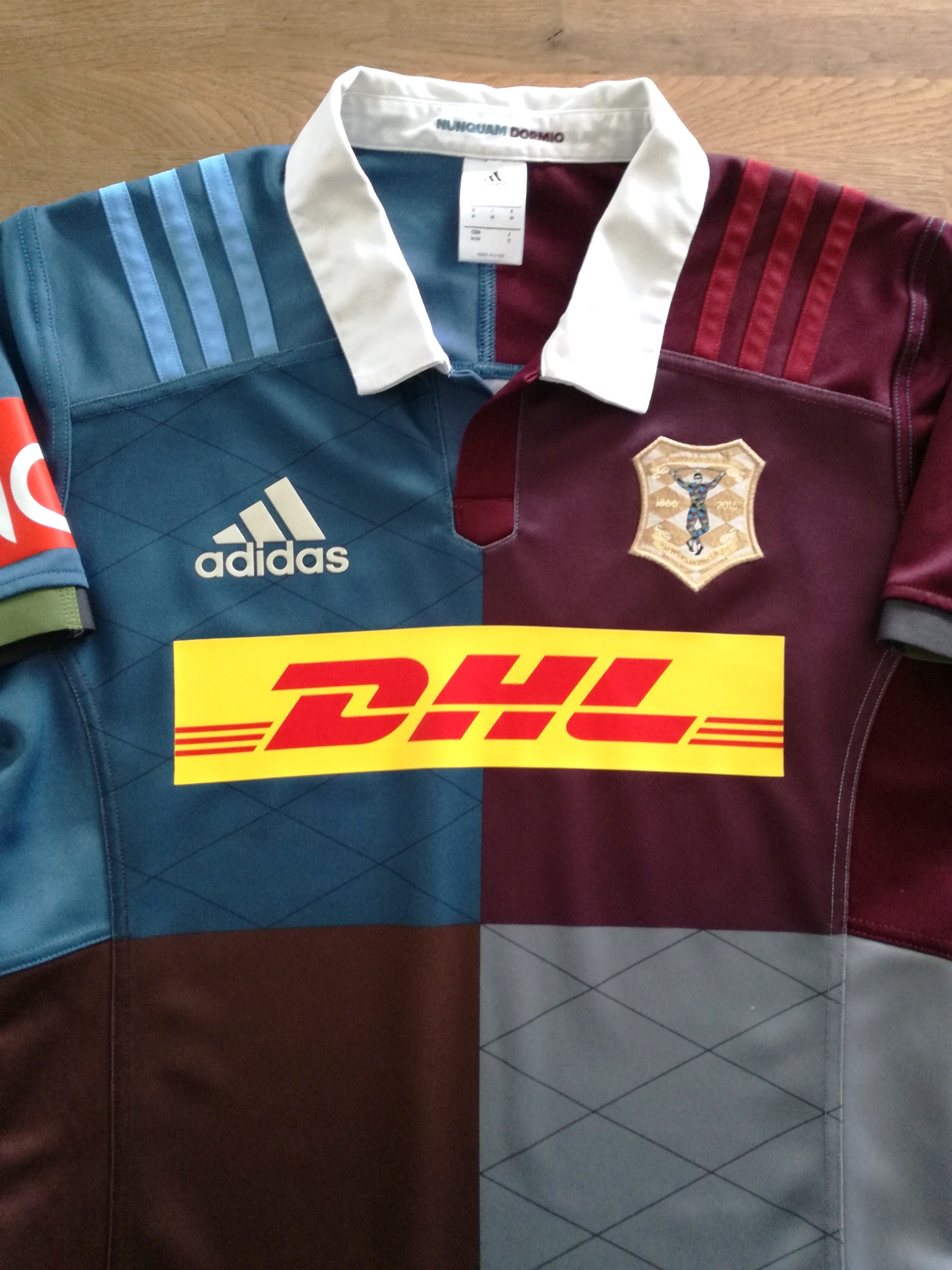 2016/17 Harlequins Home 150th Anniversary' Rugby Shirt
