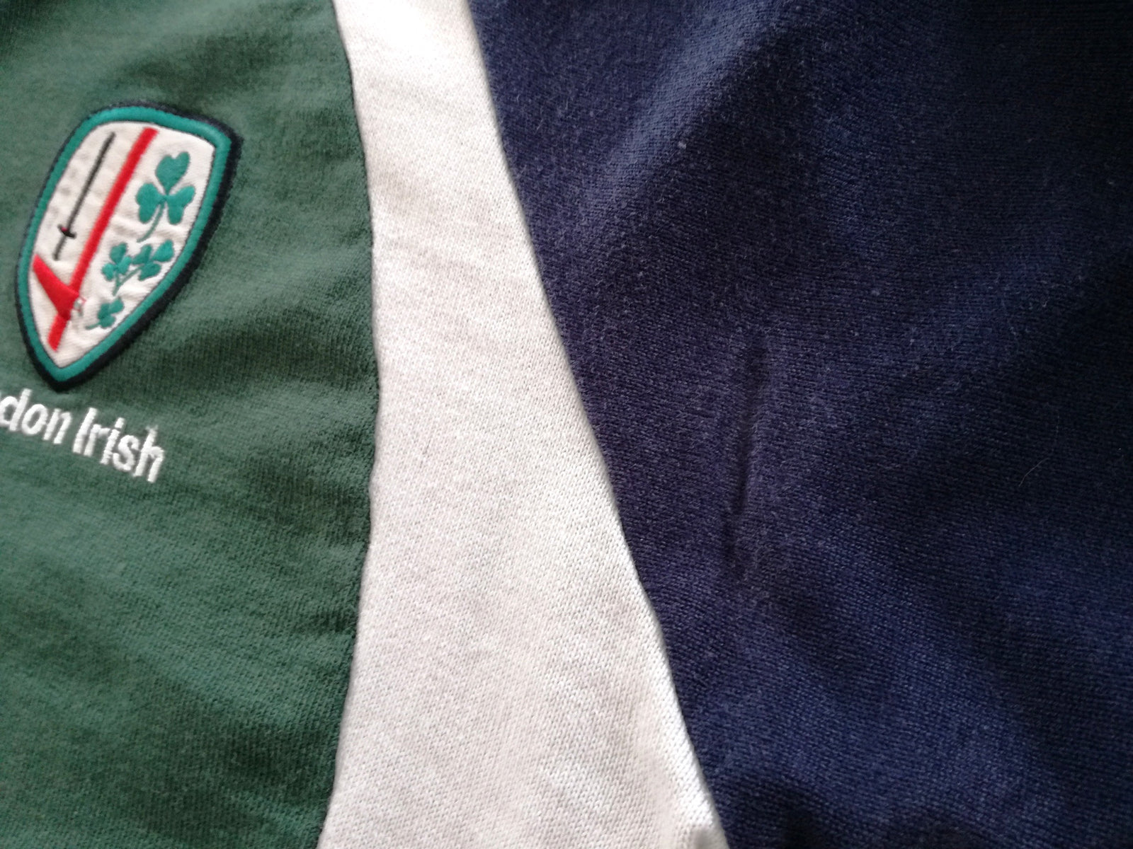 2003/04 London Irish Home Rugby Shirt (L)