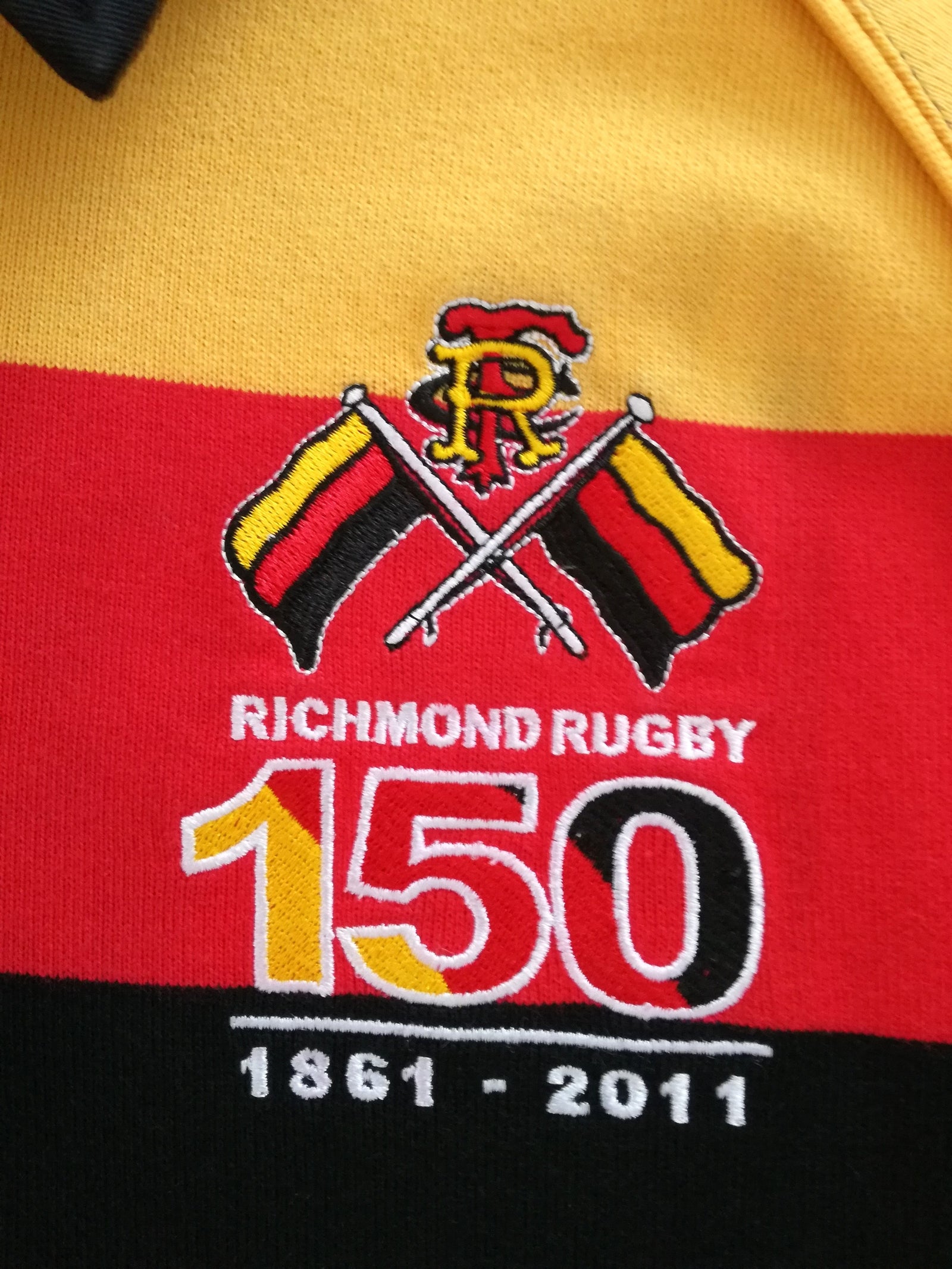 2011/12 Richmond Home 150th Anniversary Rugby Shirt (W) (XL)