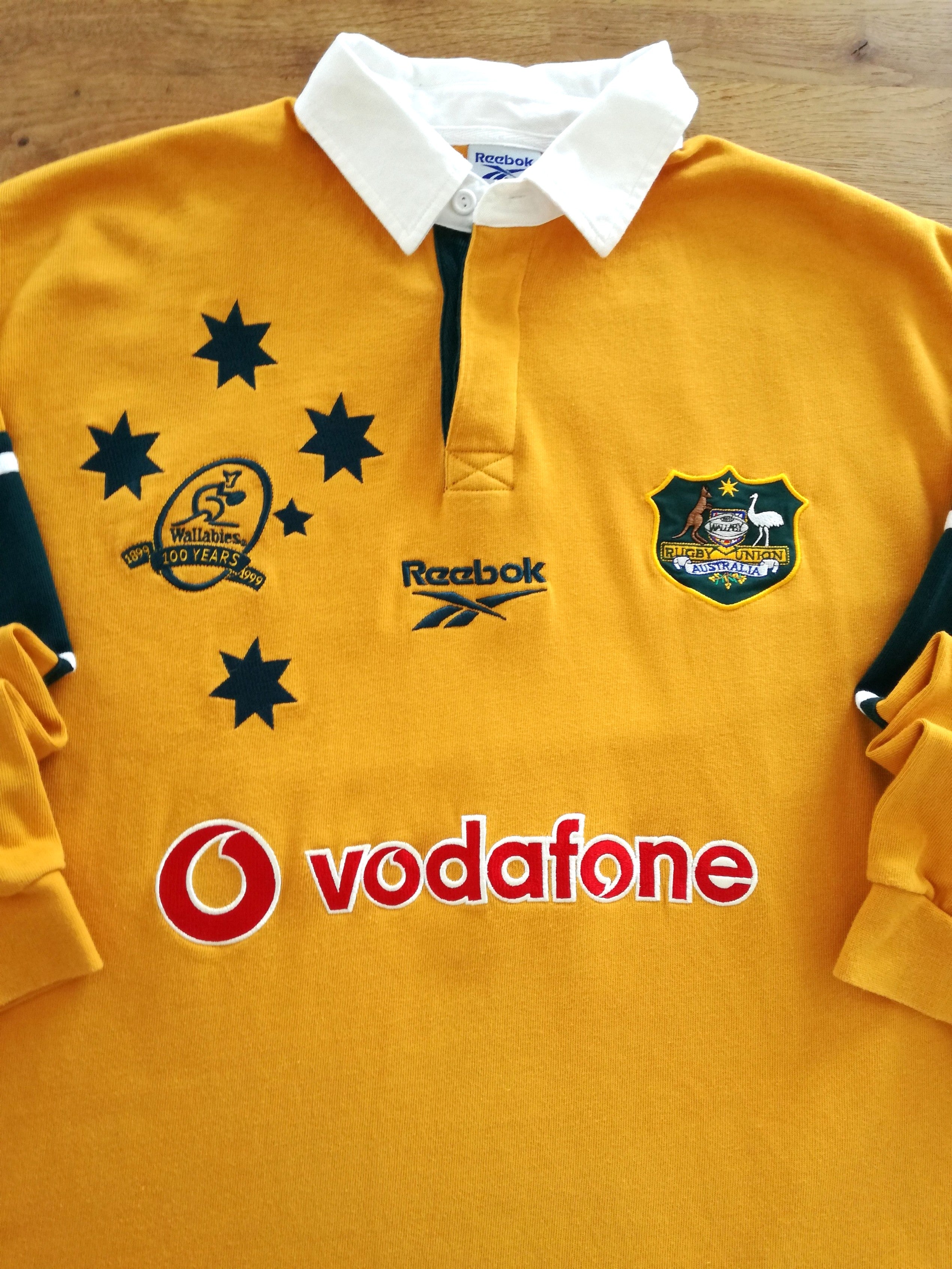 1999 Australia Home Centenary Rugby Shirt