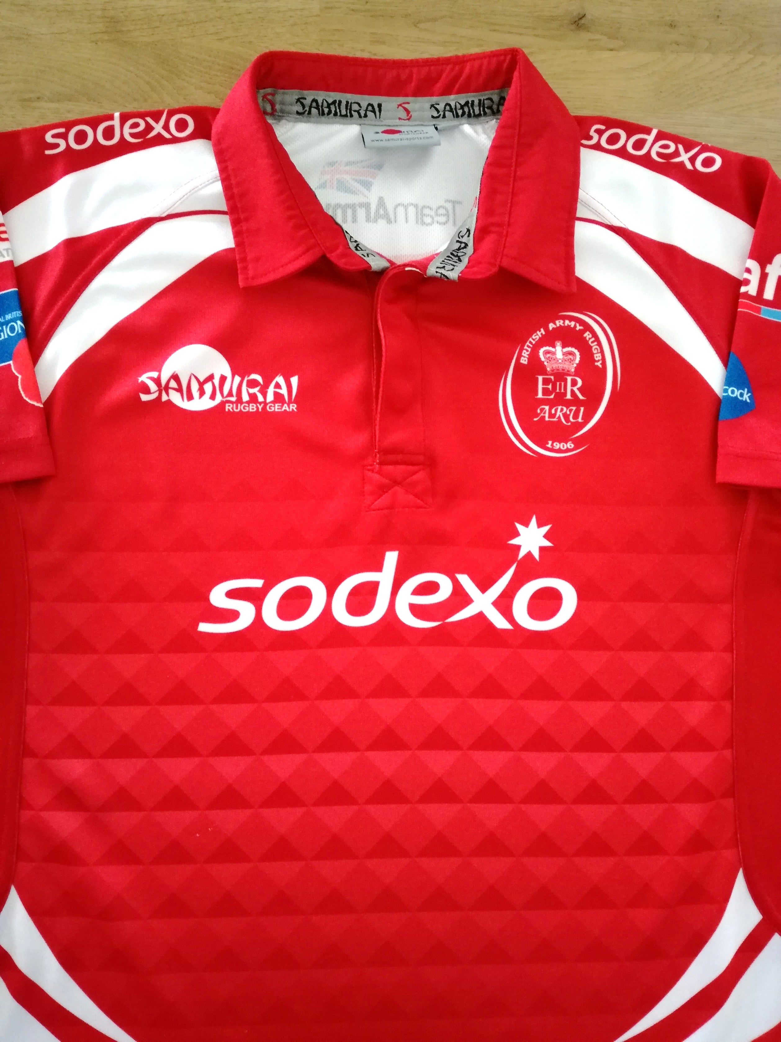 2014 British Army Home Rugby Shirt