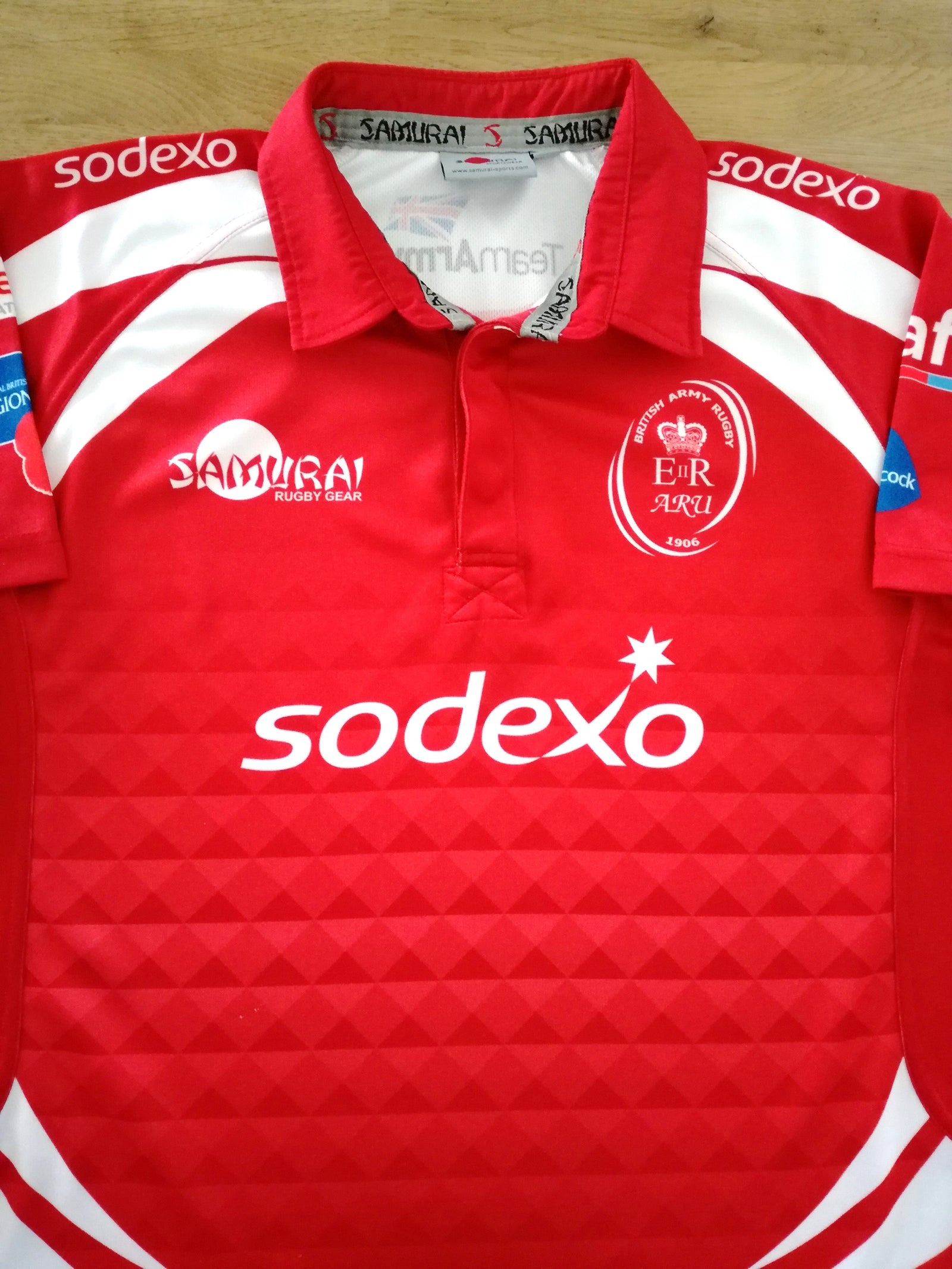 2014 British Army Home Rugby Shirt