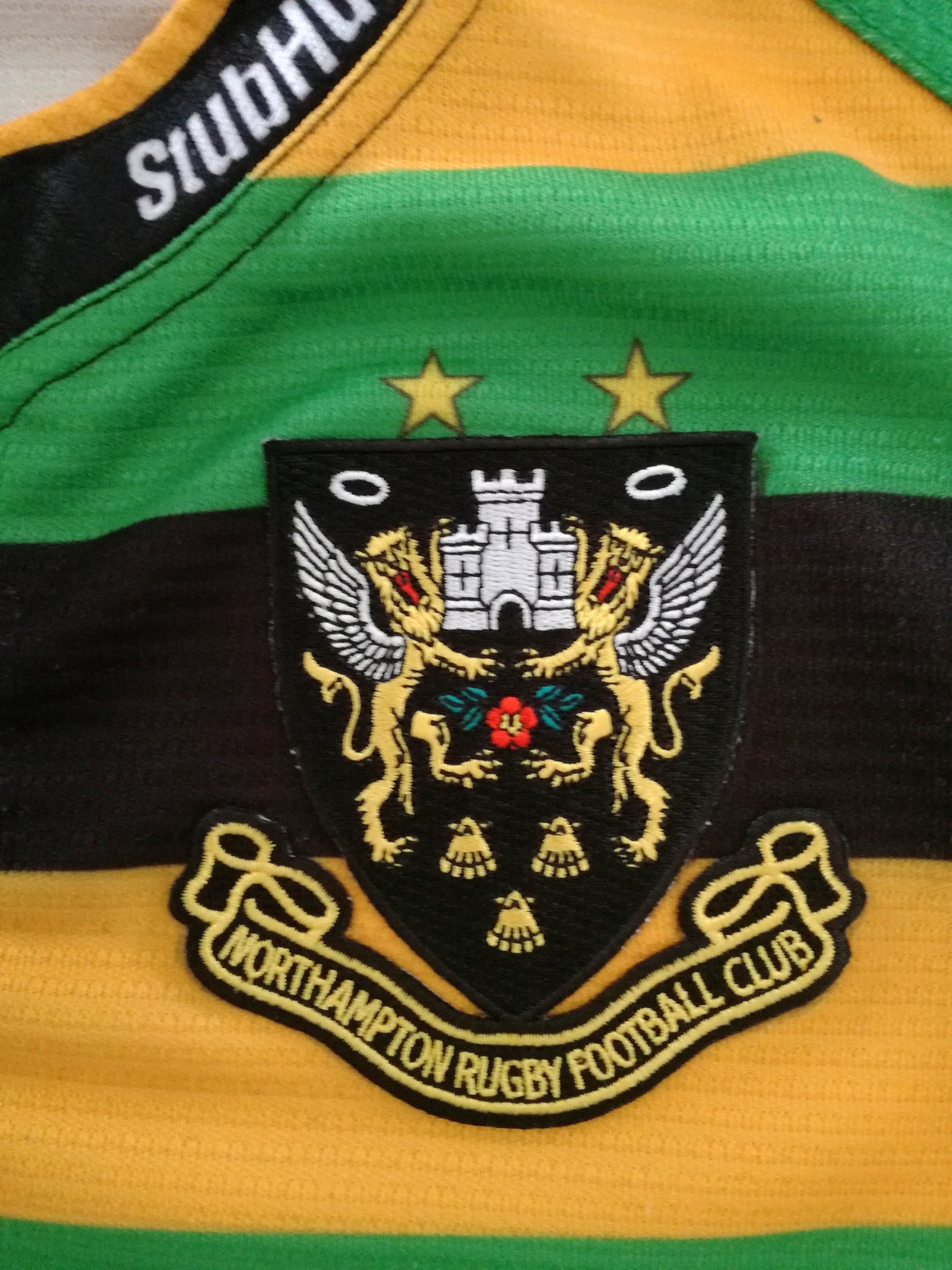 2015/16 Northampton Saints Home Premiership Pro-Fit Rugby Shirt (5XL)