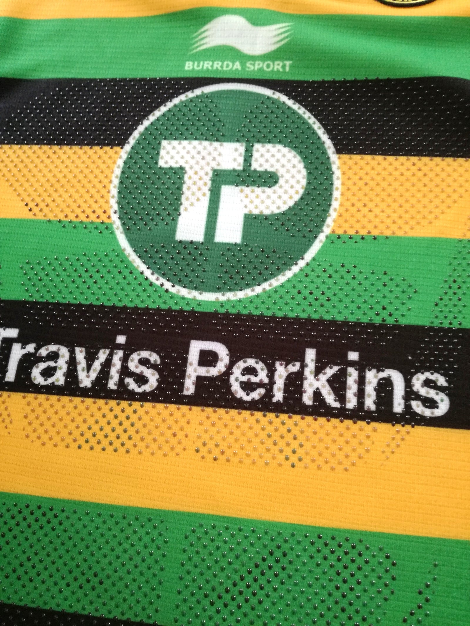 2015/16 Northampton Saints Home Premiership Pro-Fit Rugby Shirt (5XL)