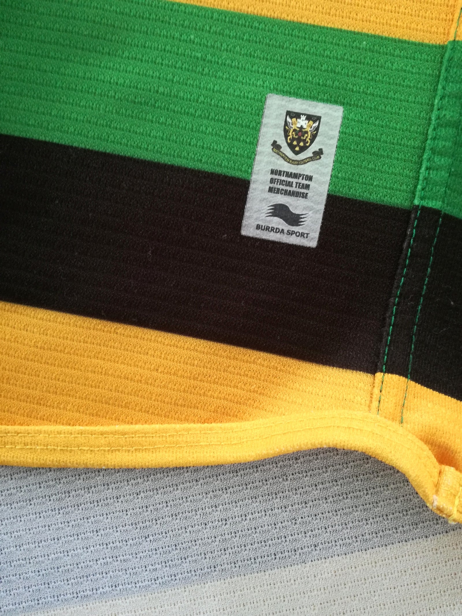 2015/16 Northampton Saints Home Premiership Pro-Fit Rugby Shirt (5XL)
