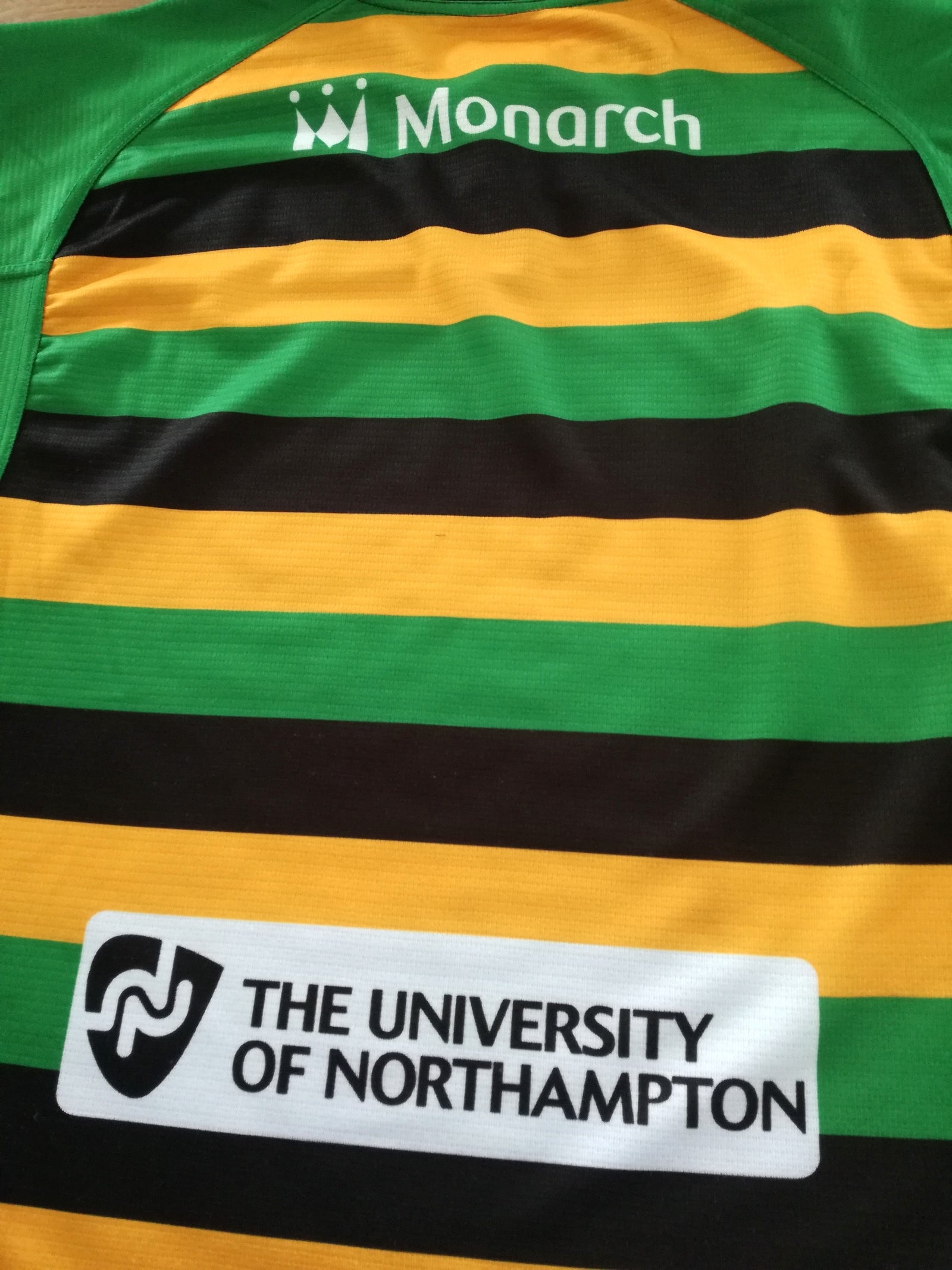 2015/16 Northampton Saints Home Premiership Pro-Fit Rugby Shirt (5XL)