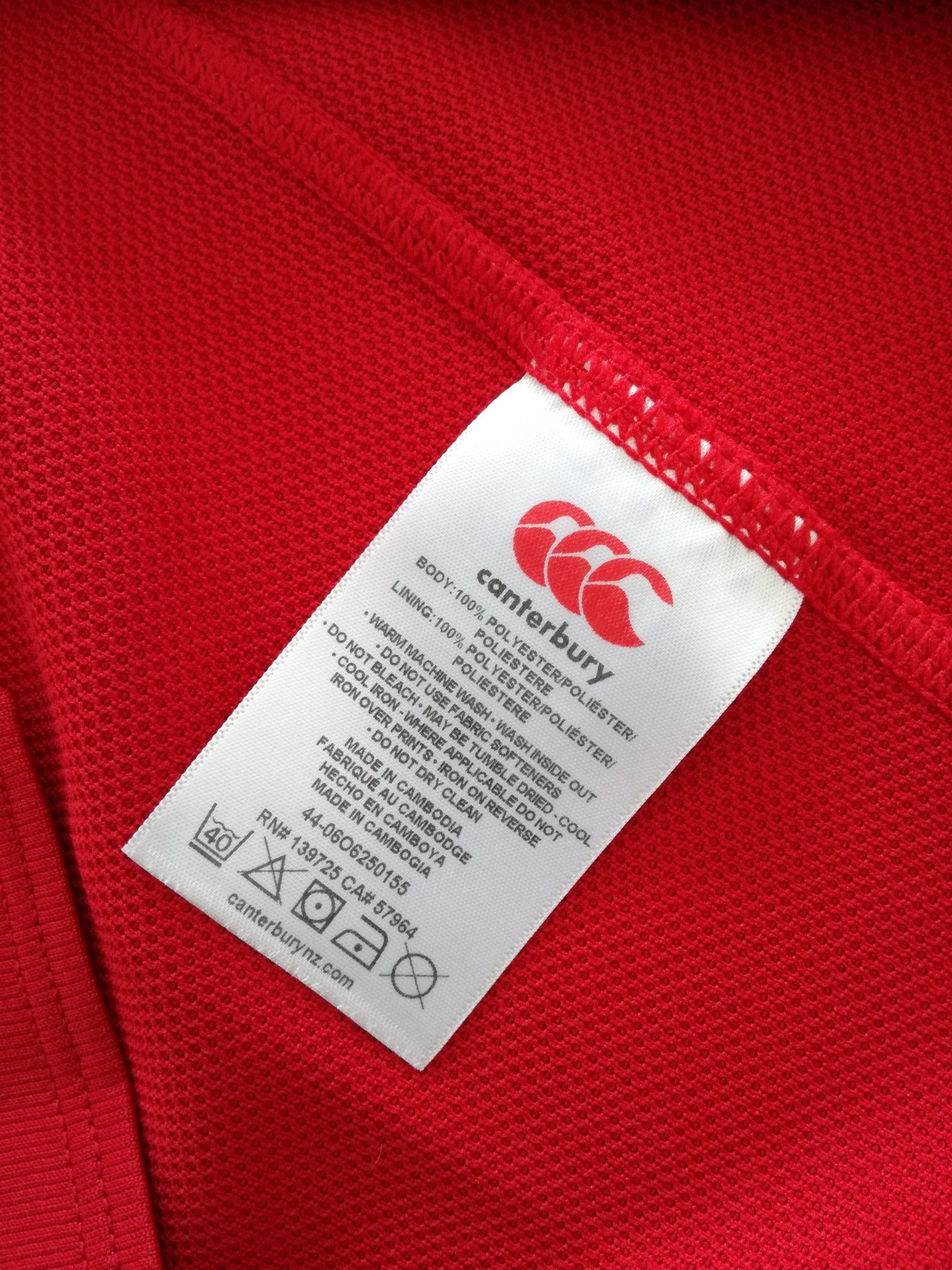 2017 British & Irish Lions Vaposhield Rugby Shirt (W) (Size 18)