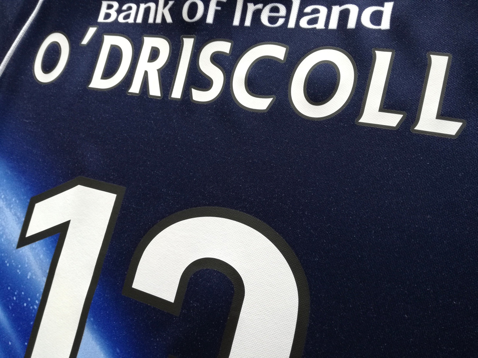 2009/10 Leinster Home Rugby Shirt O'Driscoll #13 (L)