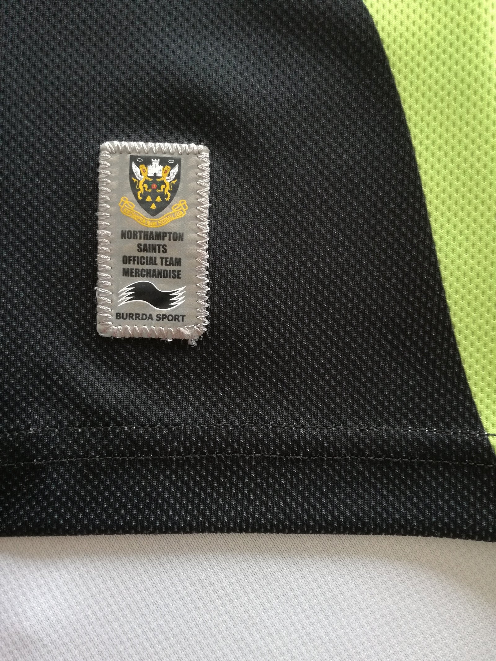 2013/14 Northampton Saints Away Pro-Fit Rugby Shirt (L)