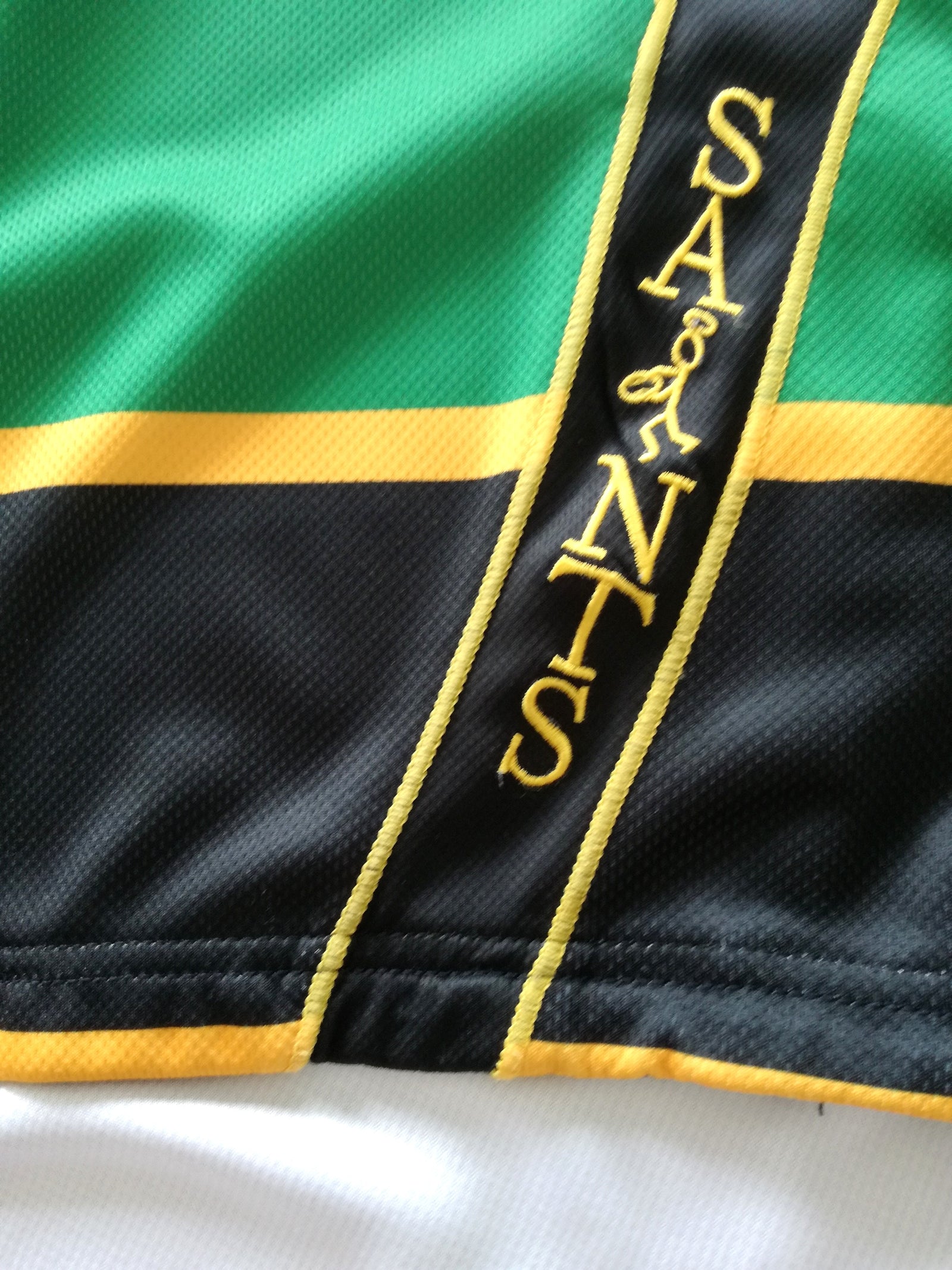 2011/12 Northampton Saints Home Player Issue Rugby Shirt (XL)
