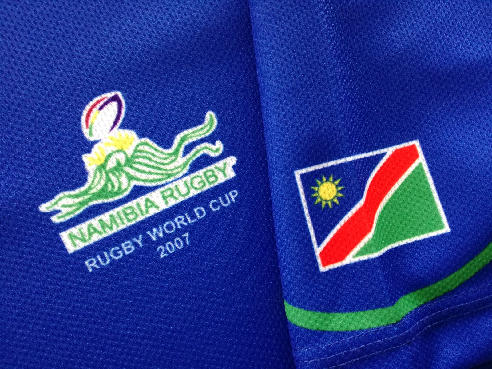 2007 Namibia Home World Cup Rugby Shirt (XL)