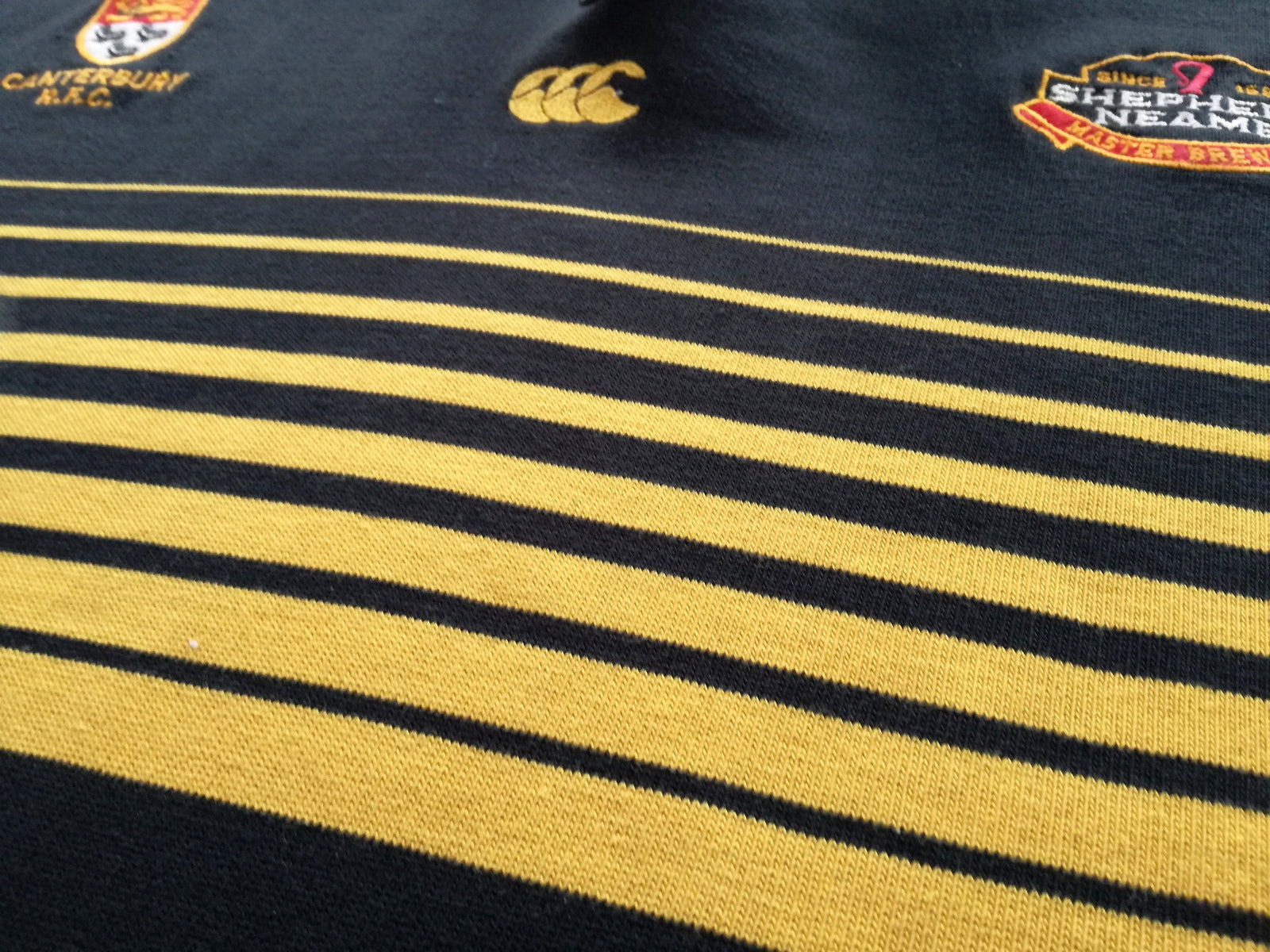 1996/97 Canterbury RFC Home Rugby Shirt (L)