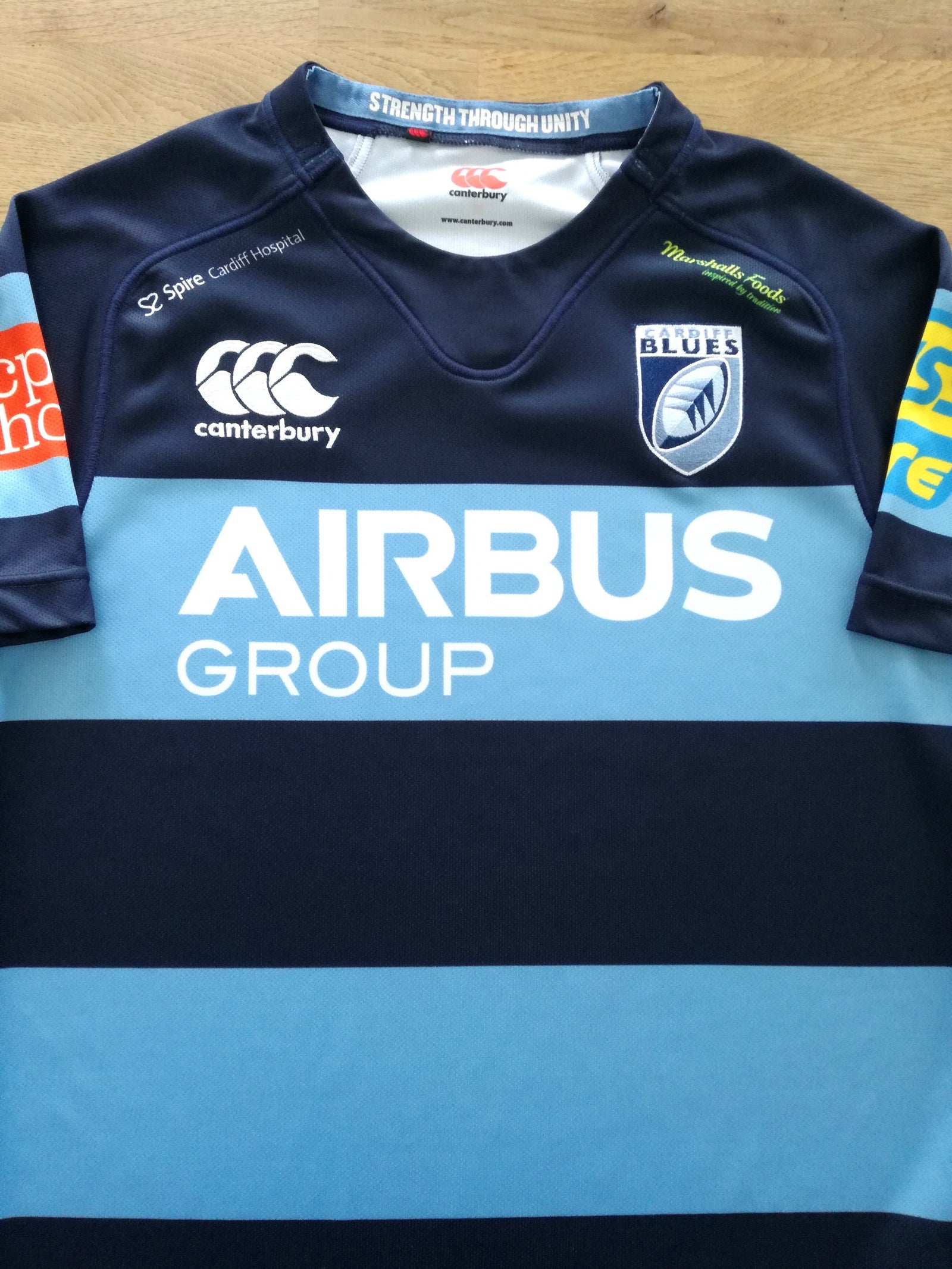 2014/15 Cardiff Blues Home Rugby Shirt