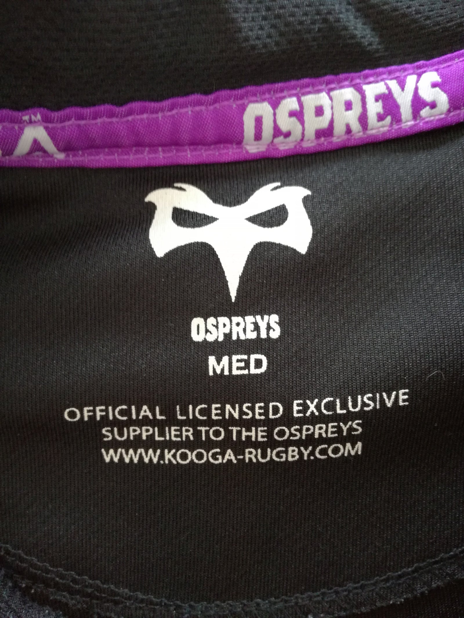 2010/11 Ospreys Home Rugby Shirt (M)