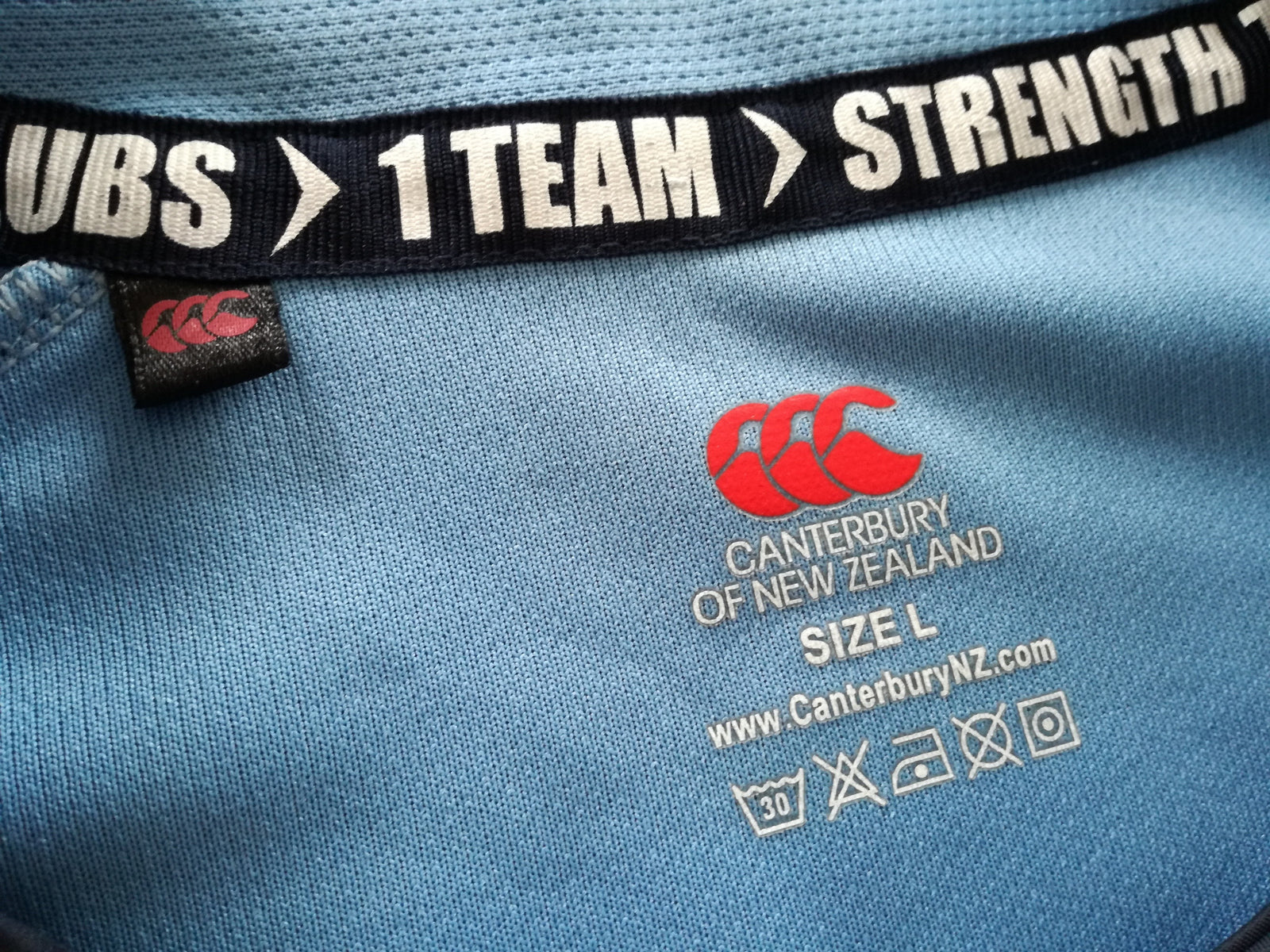 2008/09 Cardiff Blues Home Pro-Fit Rugby Shirt (L)
