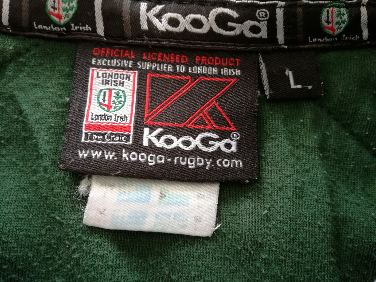 2002/03 London Irish Home Rugby Shirt (L)