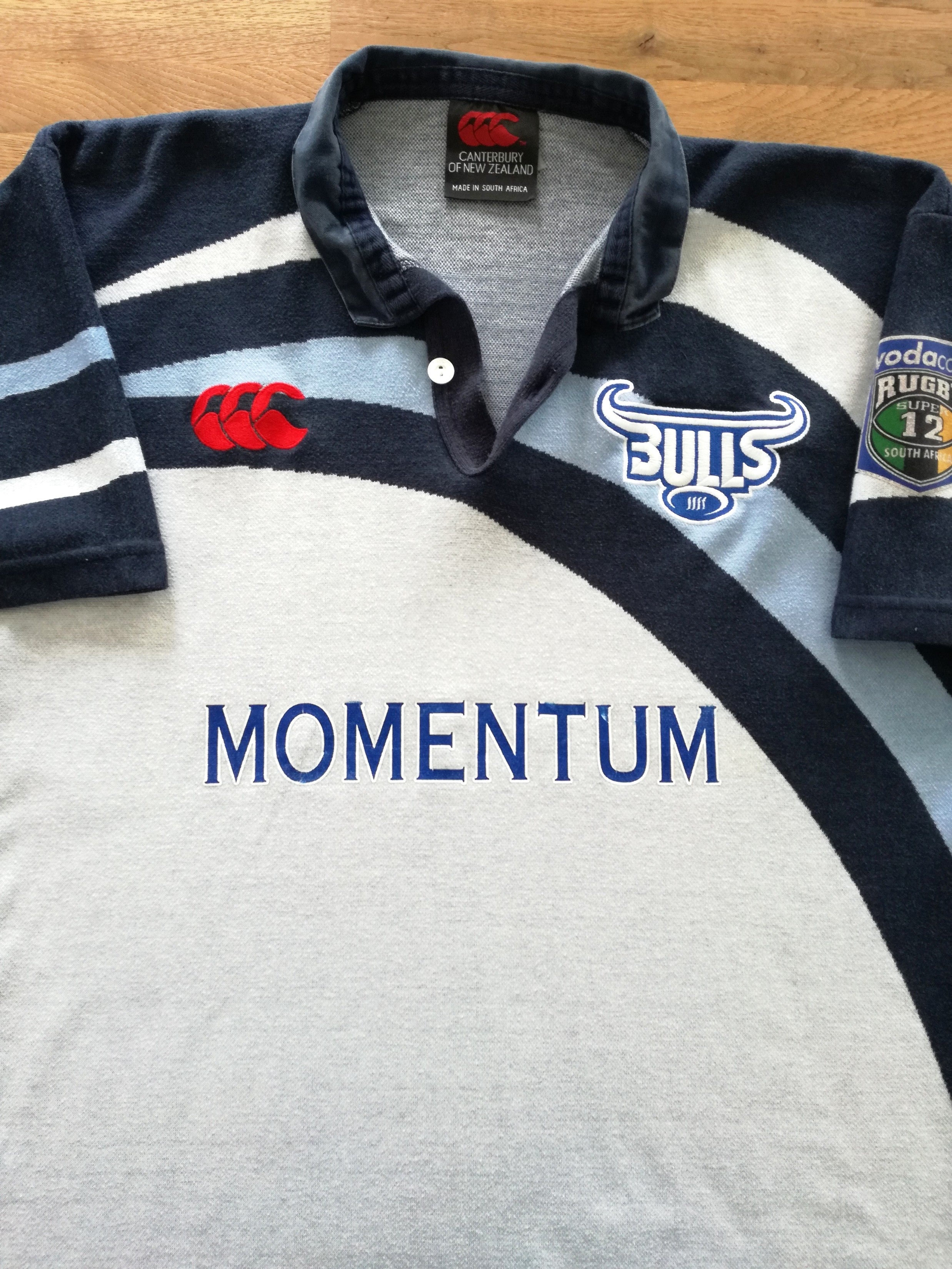 2003 Bulls Away Super12 Rugby Shirt