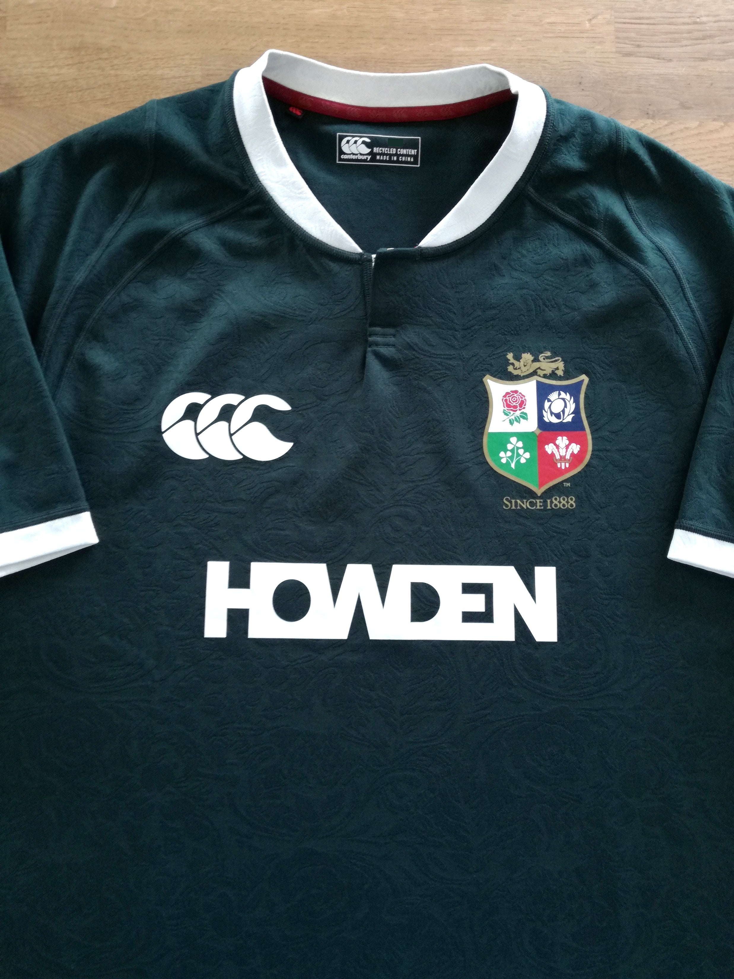 2025 British & Irish Lions Training Rugby Shirt
