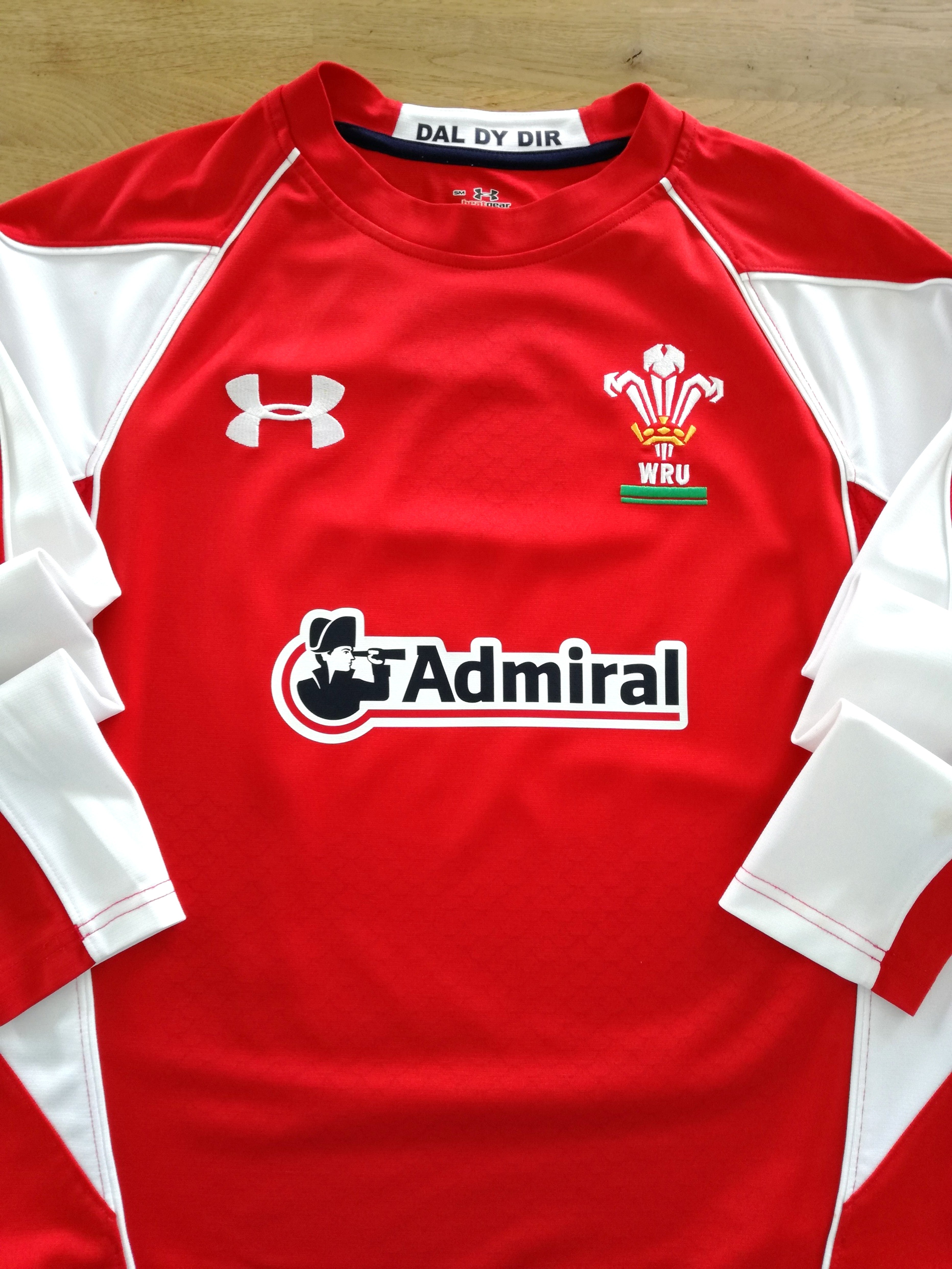 2010/11 Wales Home Long Sleeve Rugby Shirt