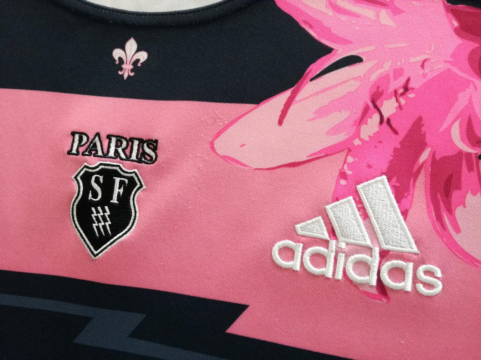 2012/13 Stade Francais Home Rugby Shirt (XXL)