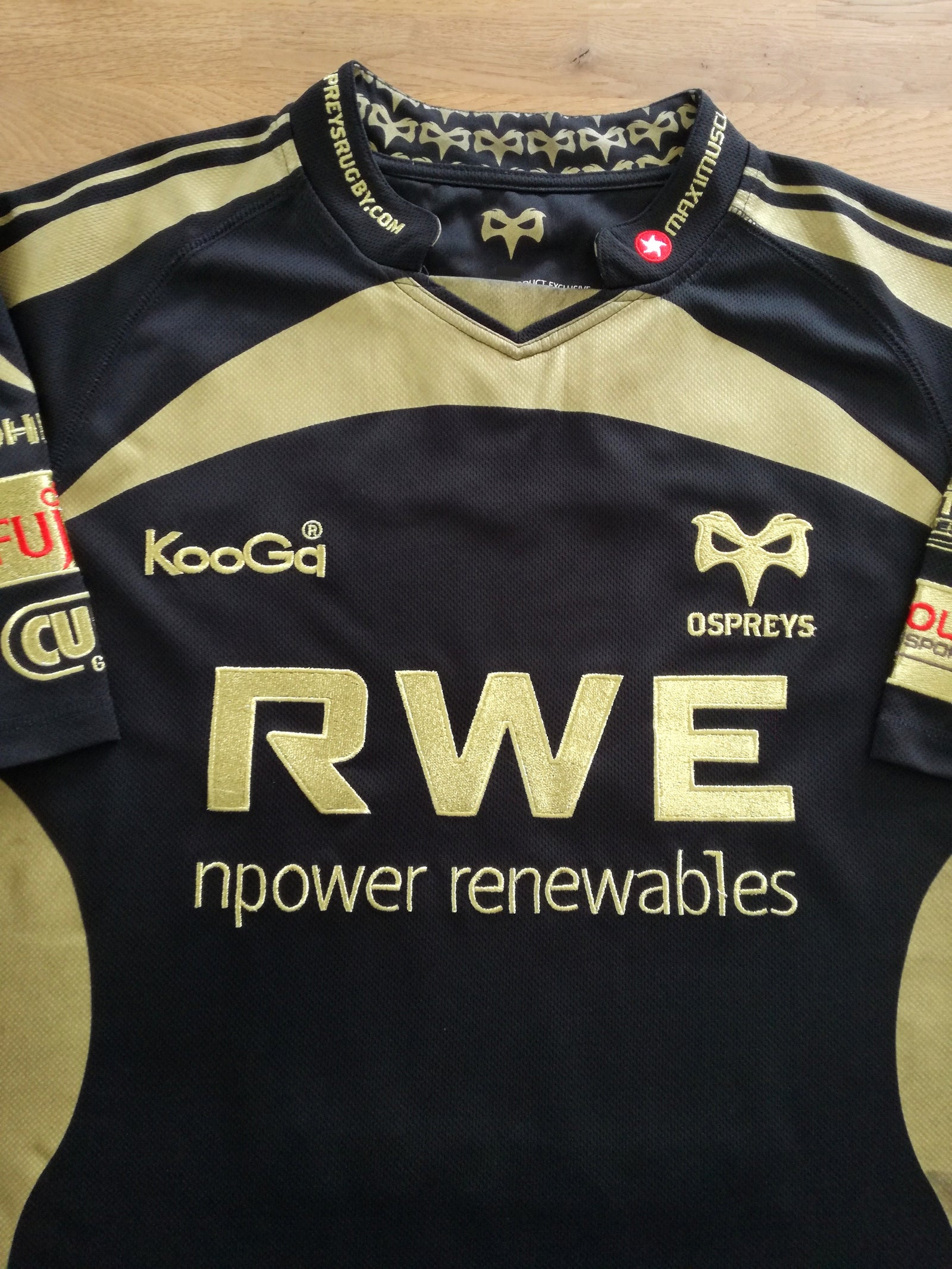 2009/10 Ospreys Home Rugby Shirt