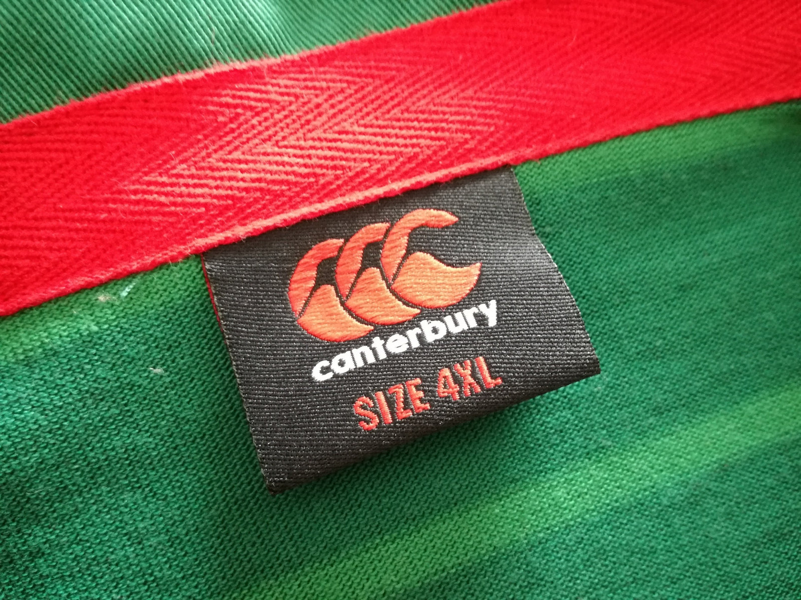 2014/15 Leicester Tigers Home Rugby Shirt (4XL)