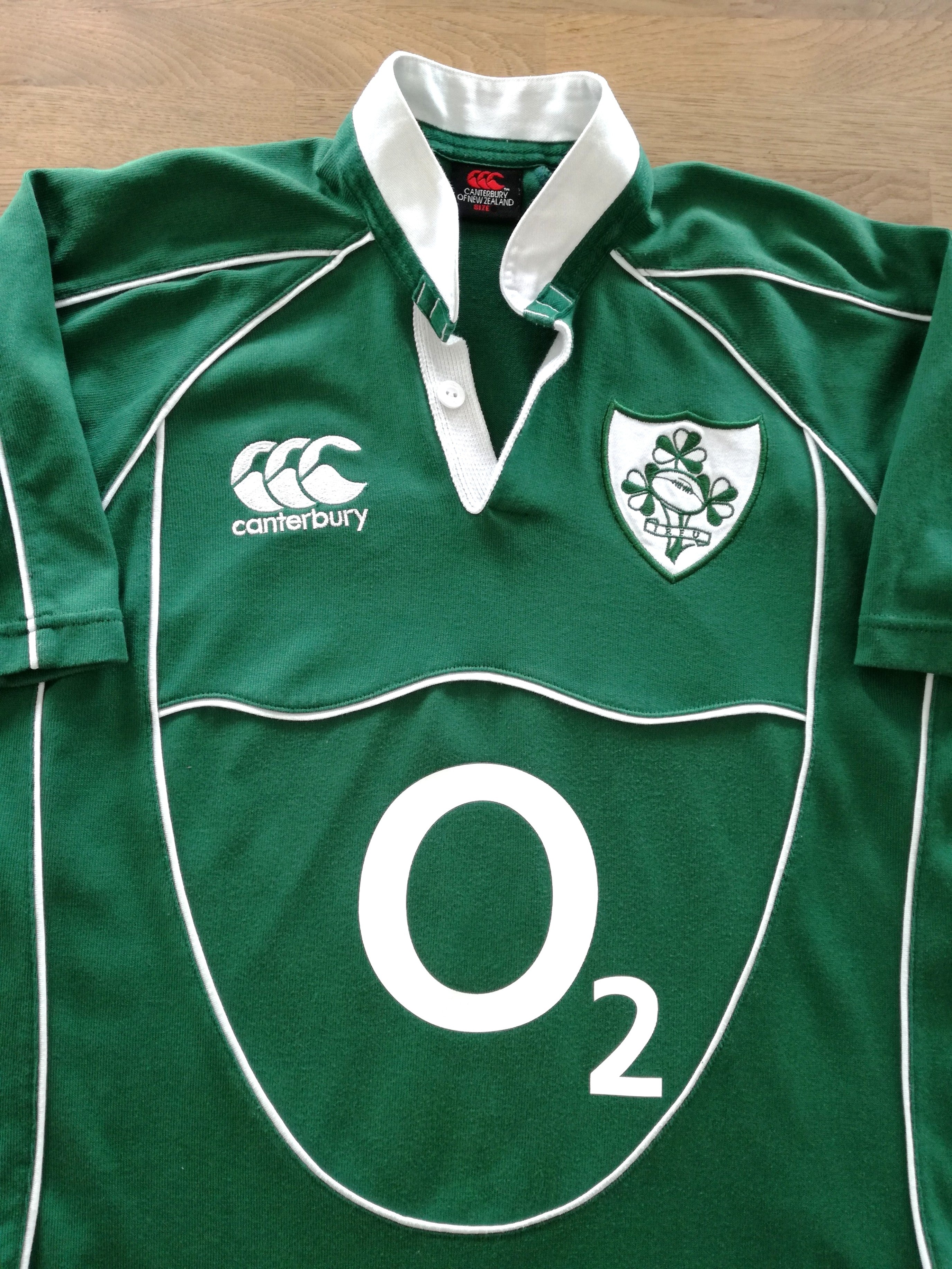 2007/08 Ireland Home Rugby Shirt